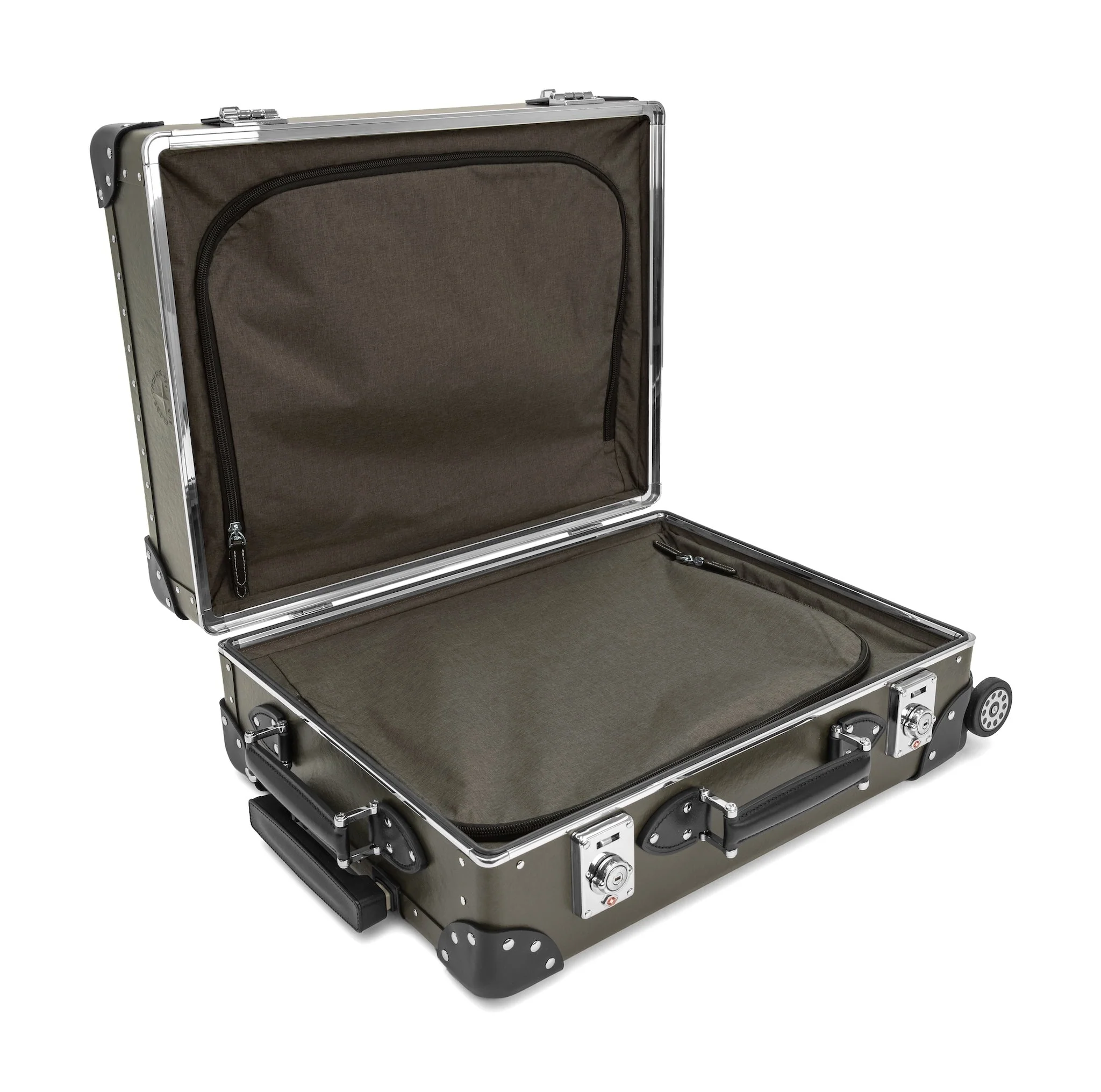 Metropolis · Carry-On - 4 Wheels | Dusk Olive/Black/Chrome - Image 7