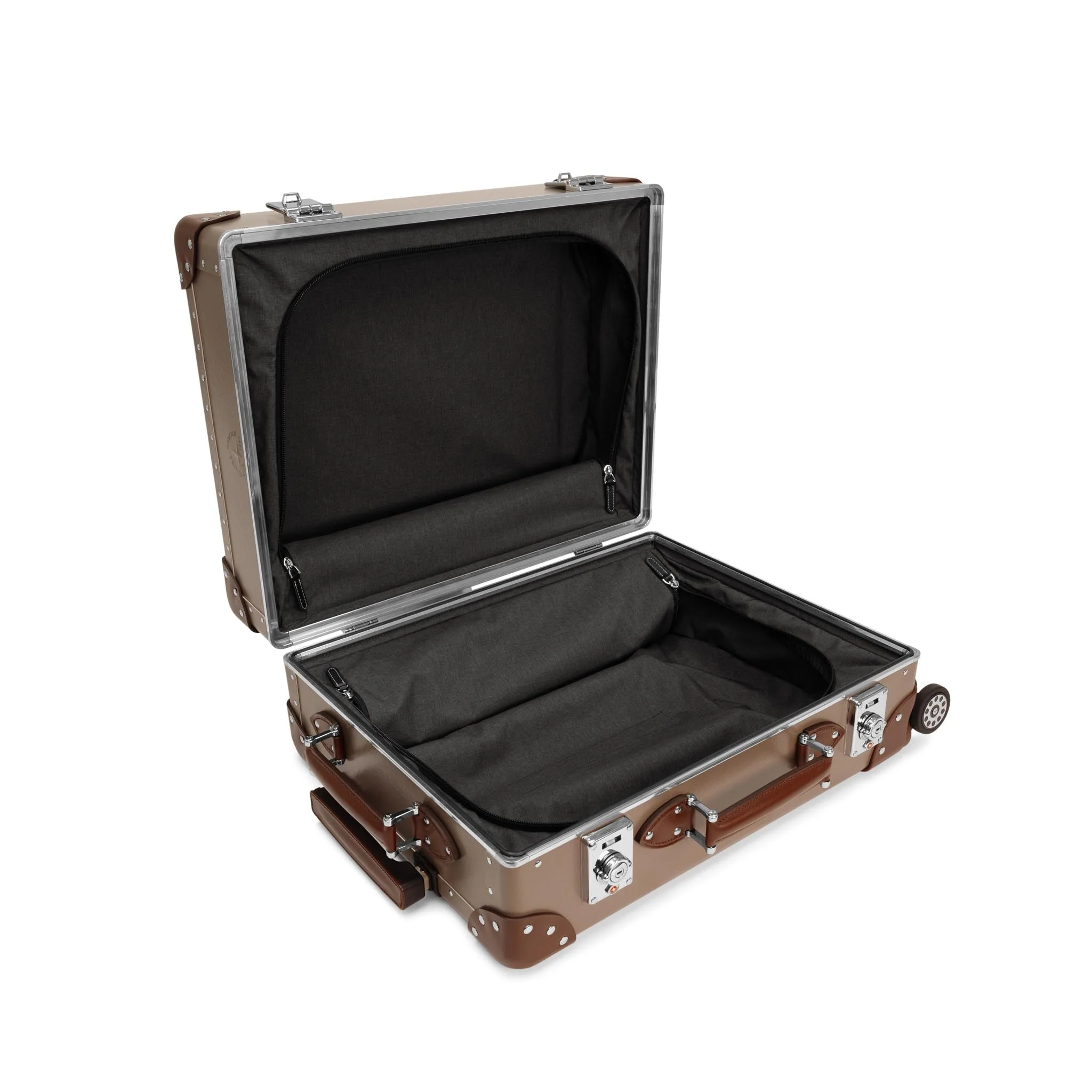 Metropolis · Carry-On - 4 Wheels | Noble Brown/Brown/Chrome - Image 11