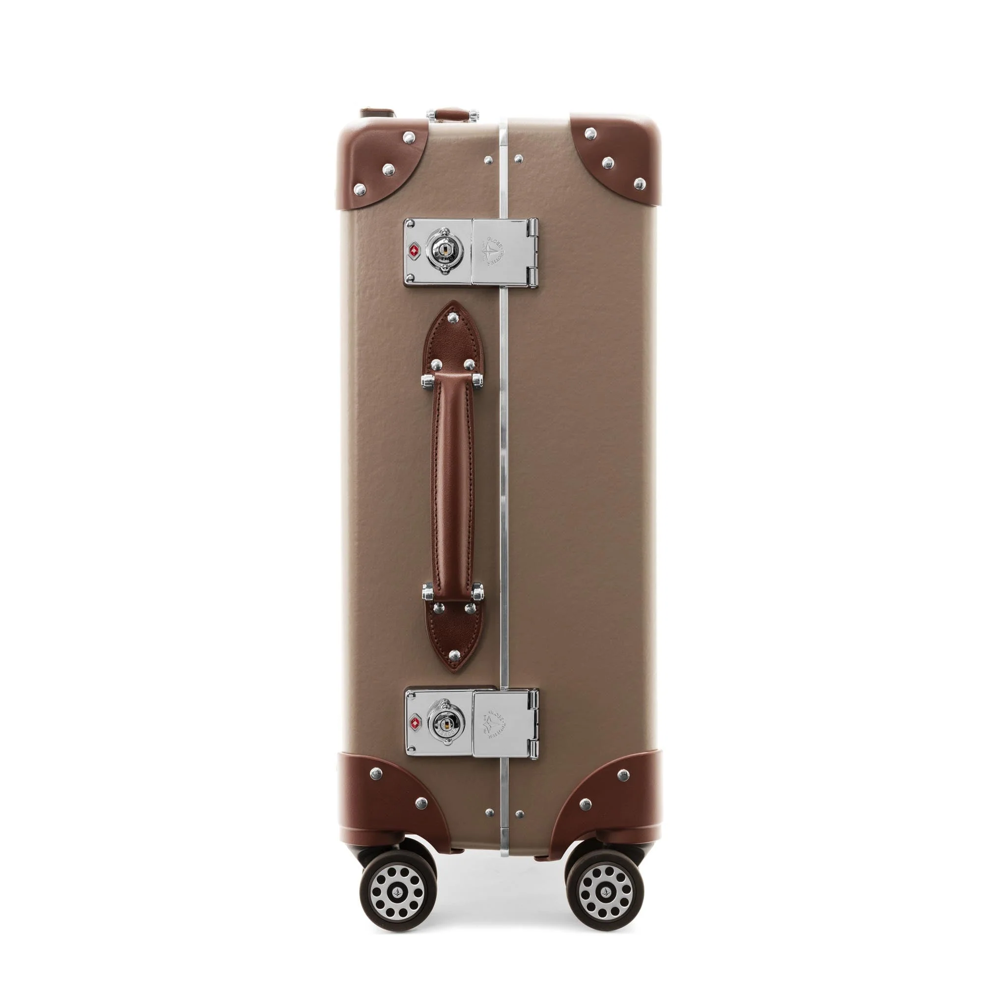 Metropolis · Carry-On - 4 Wheels | Noble Brown/Brown/Chrome - Image 5