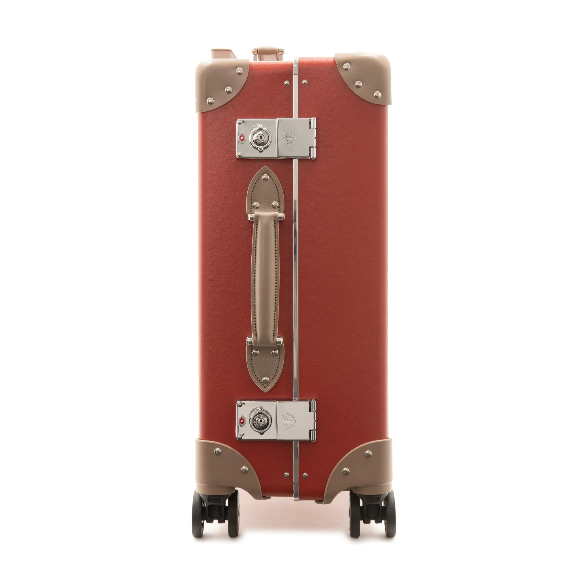 Metropolis · Carry-On - 4 Wheels | Red/Moss/Chrome - Image 4