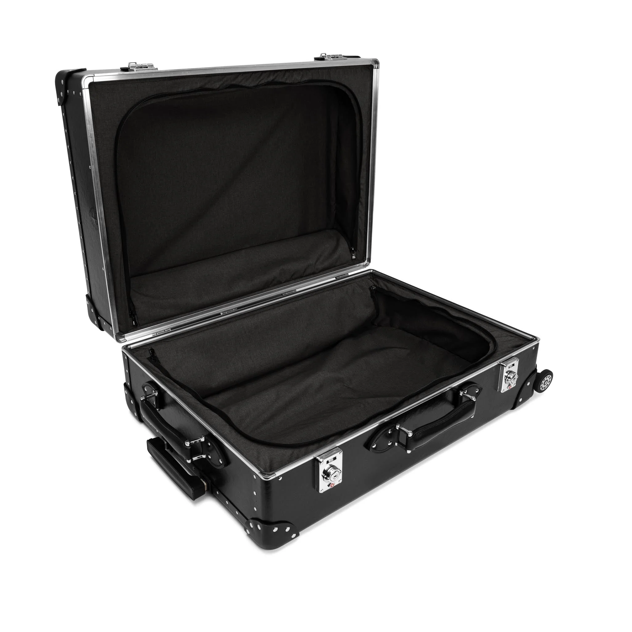 Metropolis · Large Check-In - 4 Wheels | Black/Black/Chrome - Image 10