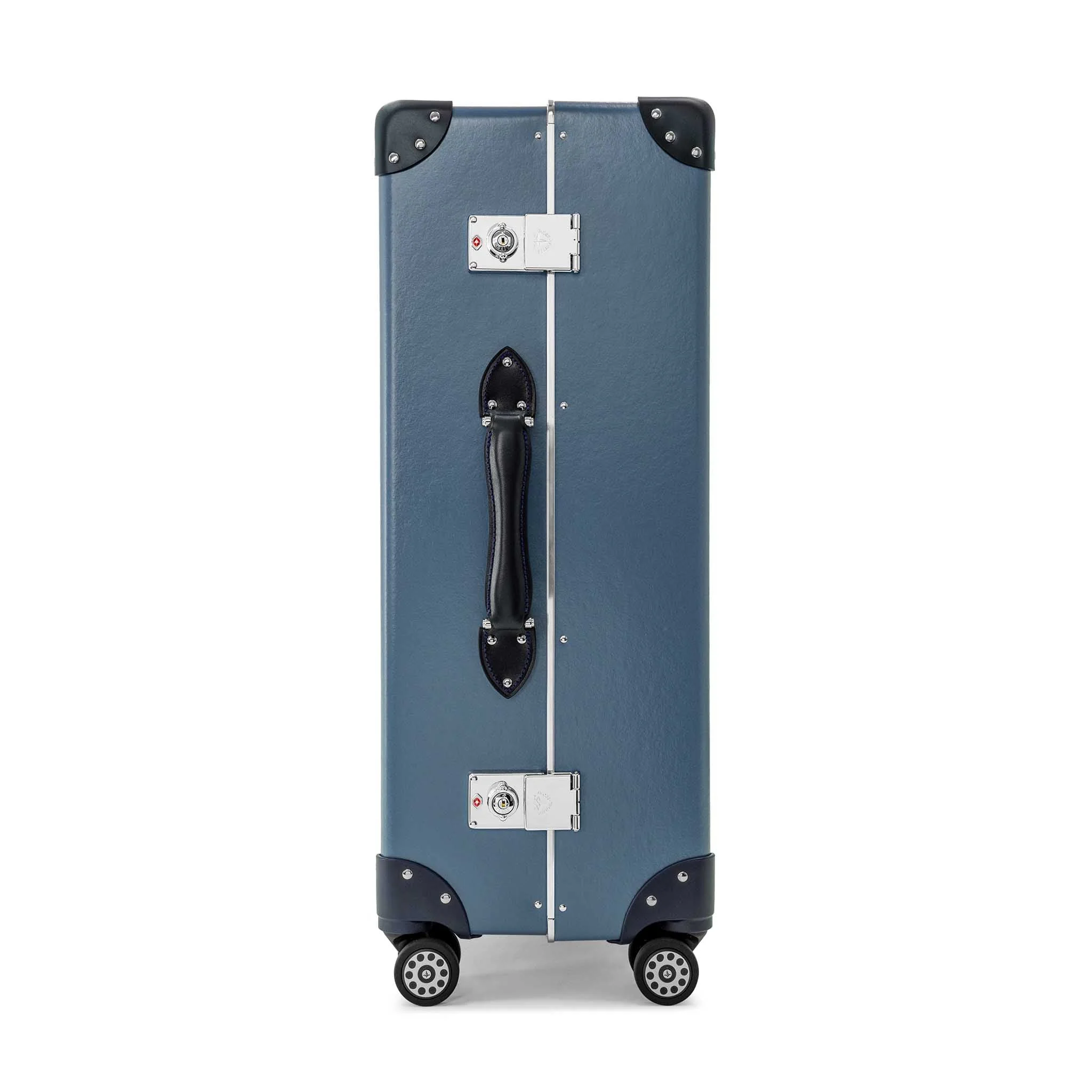 Metropolis · Large Check-In - 4 Wheels | Fog Blue/Navy/Chrome - Image 7