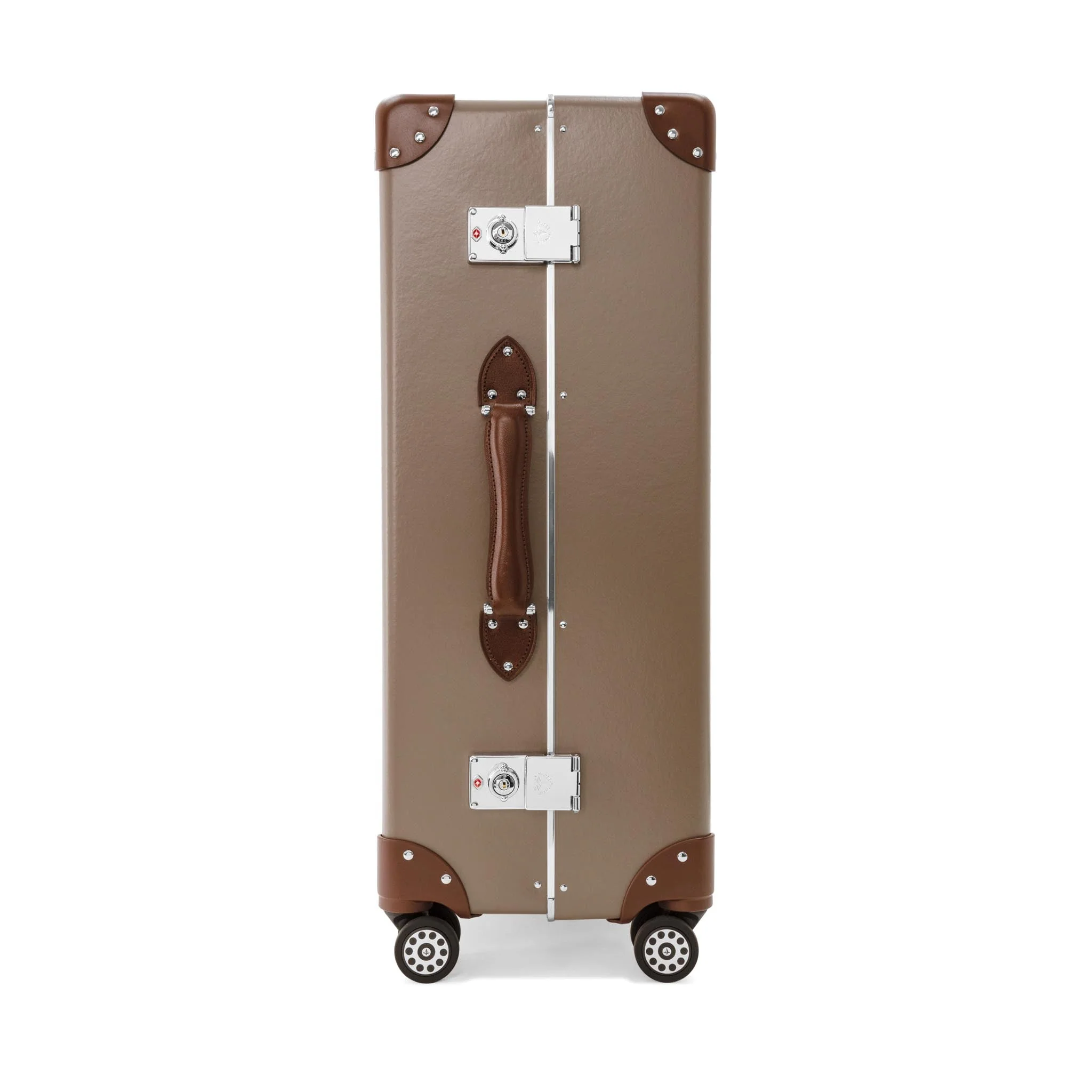 Metropolis · Large Check-In - 4 Wheels | Noble Brown/Brown/Chrome - Image 5