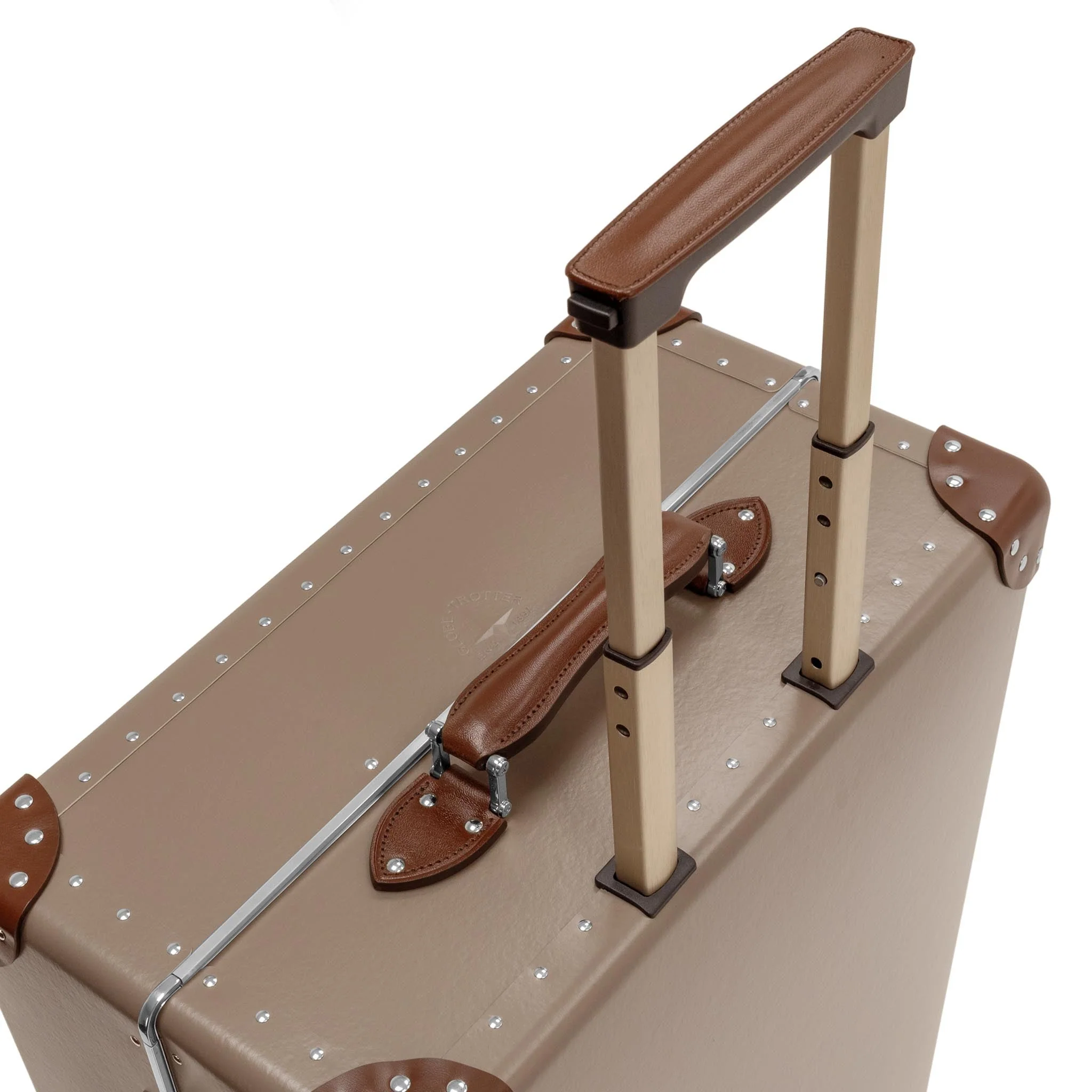 Metropolis · Large Check-In - 4 Wheels | Noble Brown/Brown/Chrome - Image 8