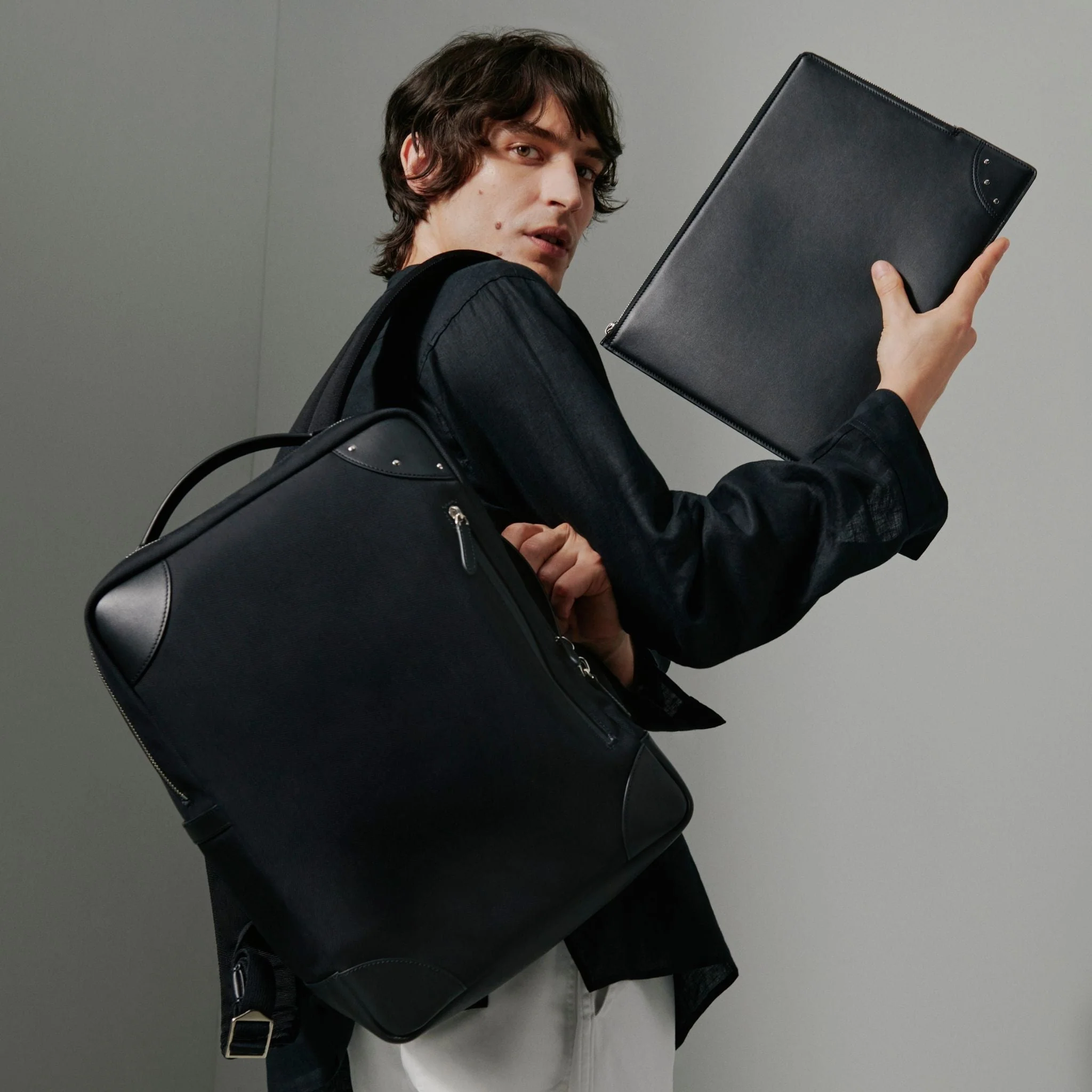 Metropolis · Backpack | Black/Chrome - Image 8