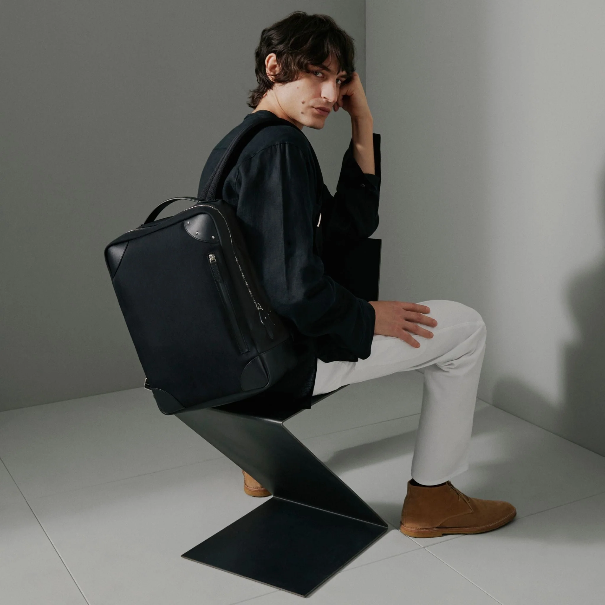 Metropolis · Backpack | Black/Chrome - Image 9