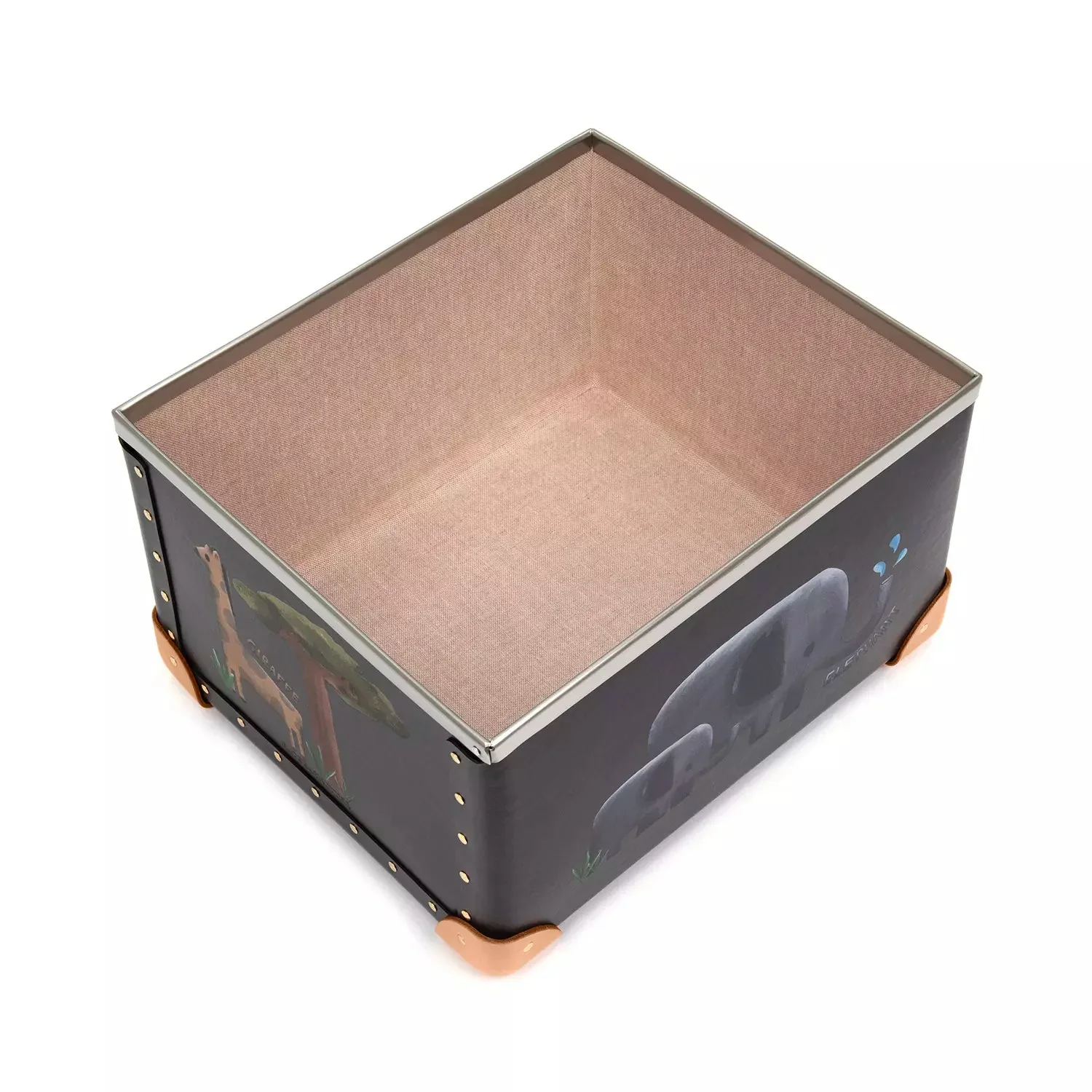 Occasions · Custom Children's Keepsake Box | Safari - Brown/Natural - Image 3