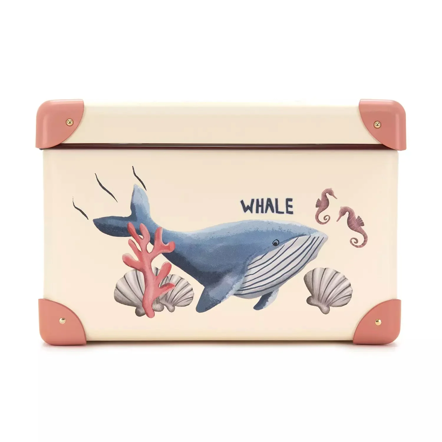 Occasions · Custom Children's Keepsake Box | Sea Life - Ivory/Desert Rose - Image 5