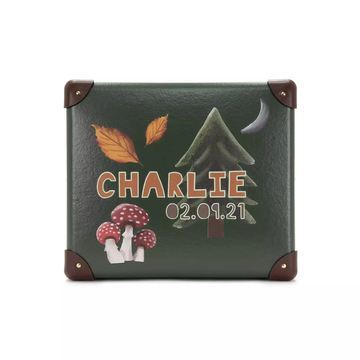 Occasions · Custom Children's Keepsake Box | Woodland - Green/Brown - Image 8
