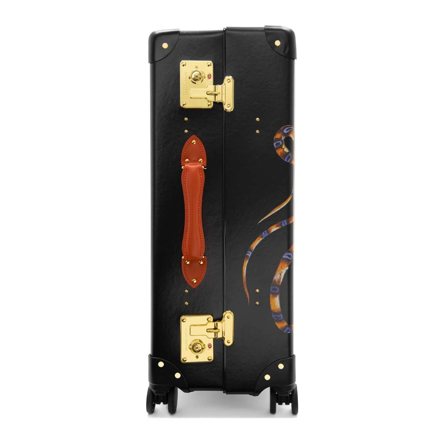 Octopussy · Large Check-In - 4 Wheels | Black/Black/Gold - Image 4