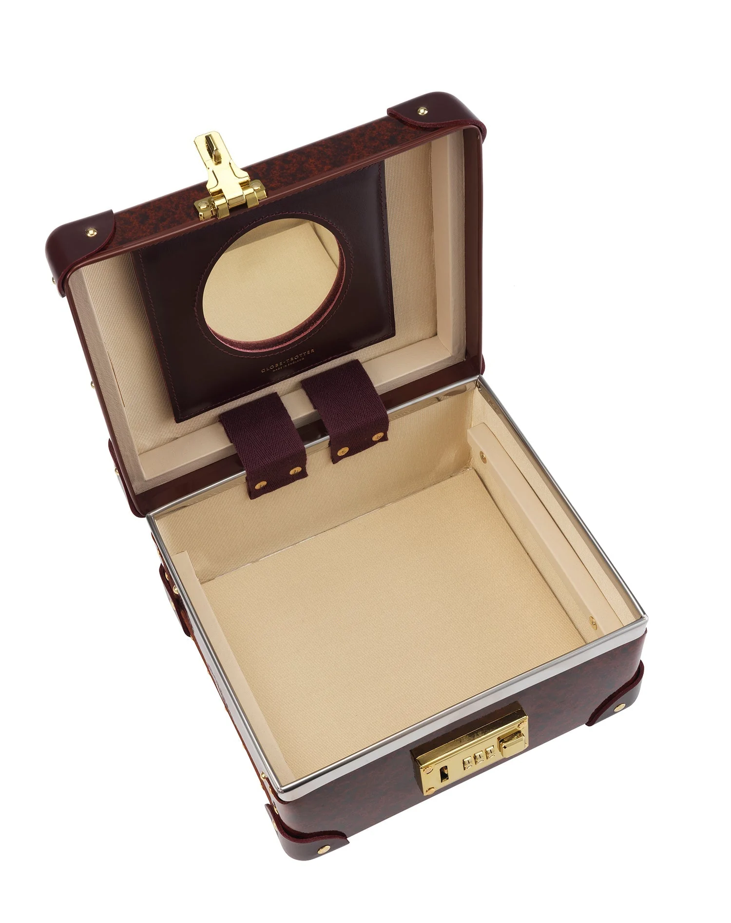 Orient · Jewellery Case | Urushi/Burgundy/Gold - Image 4