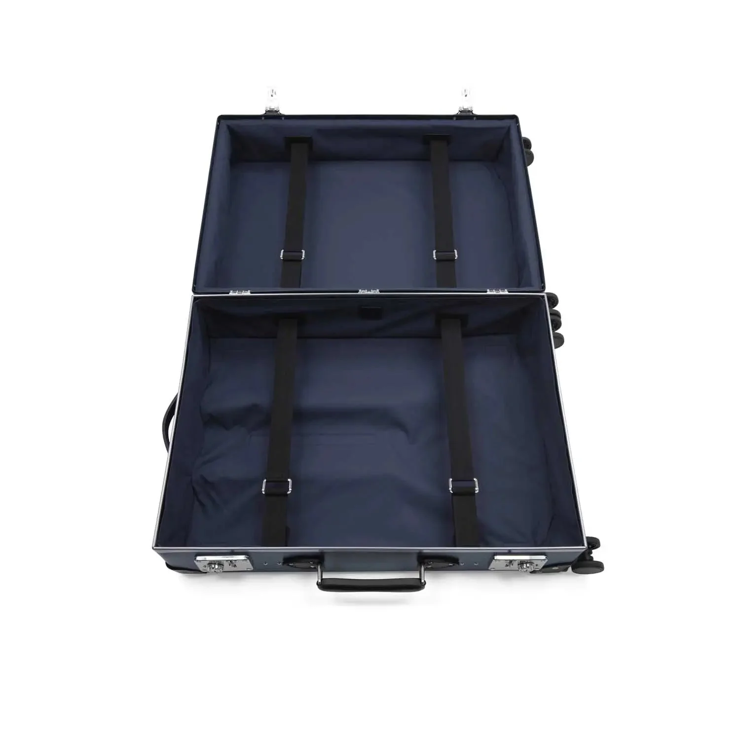 Original · Large Check-In - 4 Wheels | Navy/Black/Chrome - Image 8