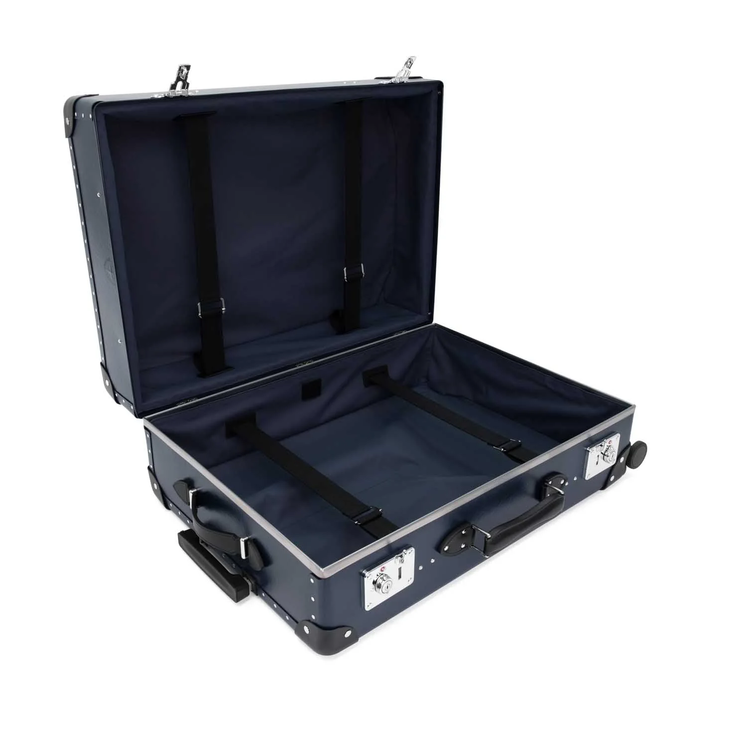 Original · Large Check-In - 4 Wheels | Navy/Black/Chrome - Image 9