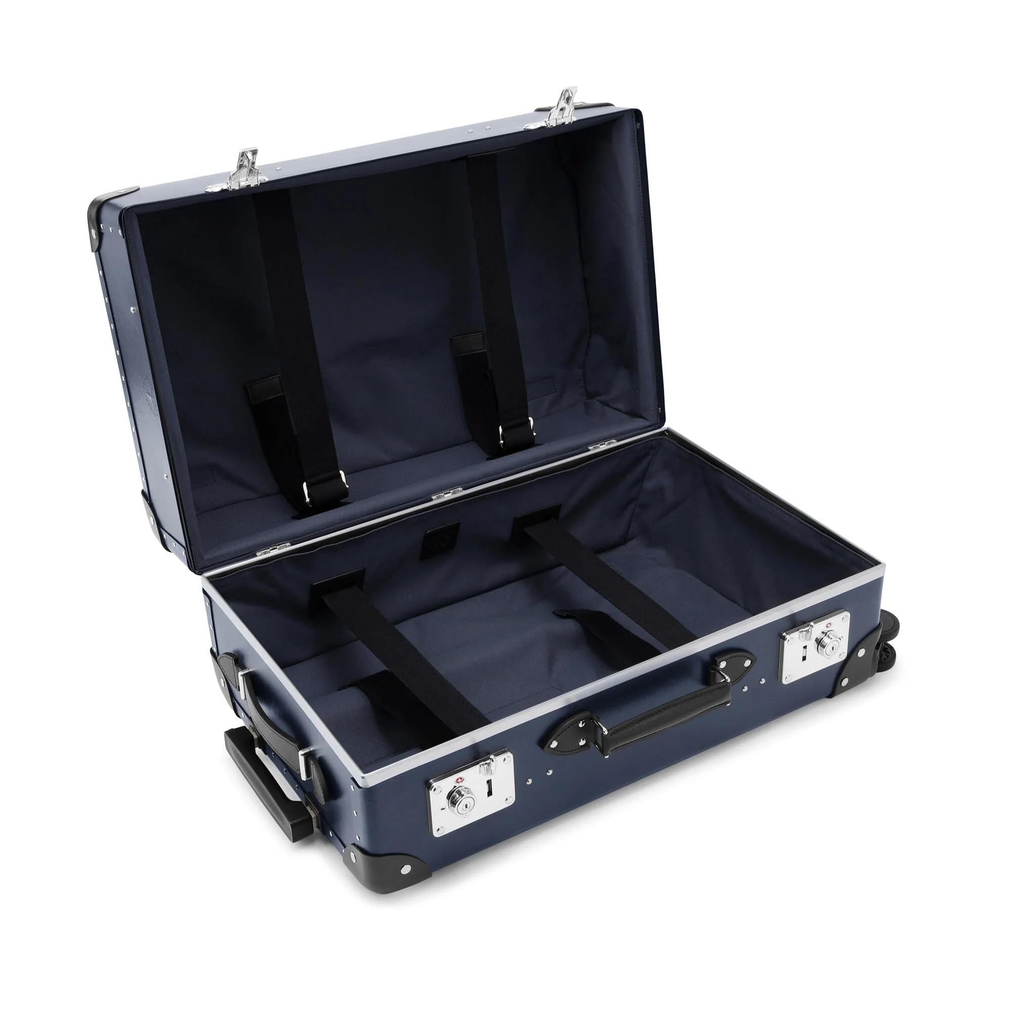 Original · Medium Check-In - 4 Wheels | Navy/Black/Chrome - Image 8