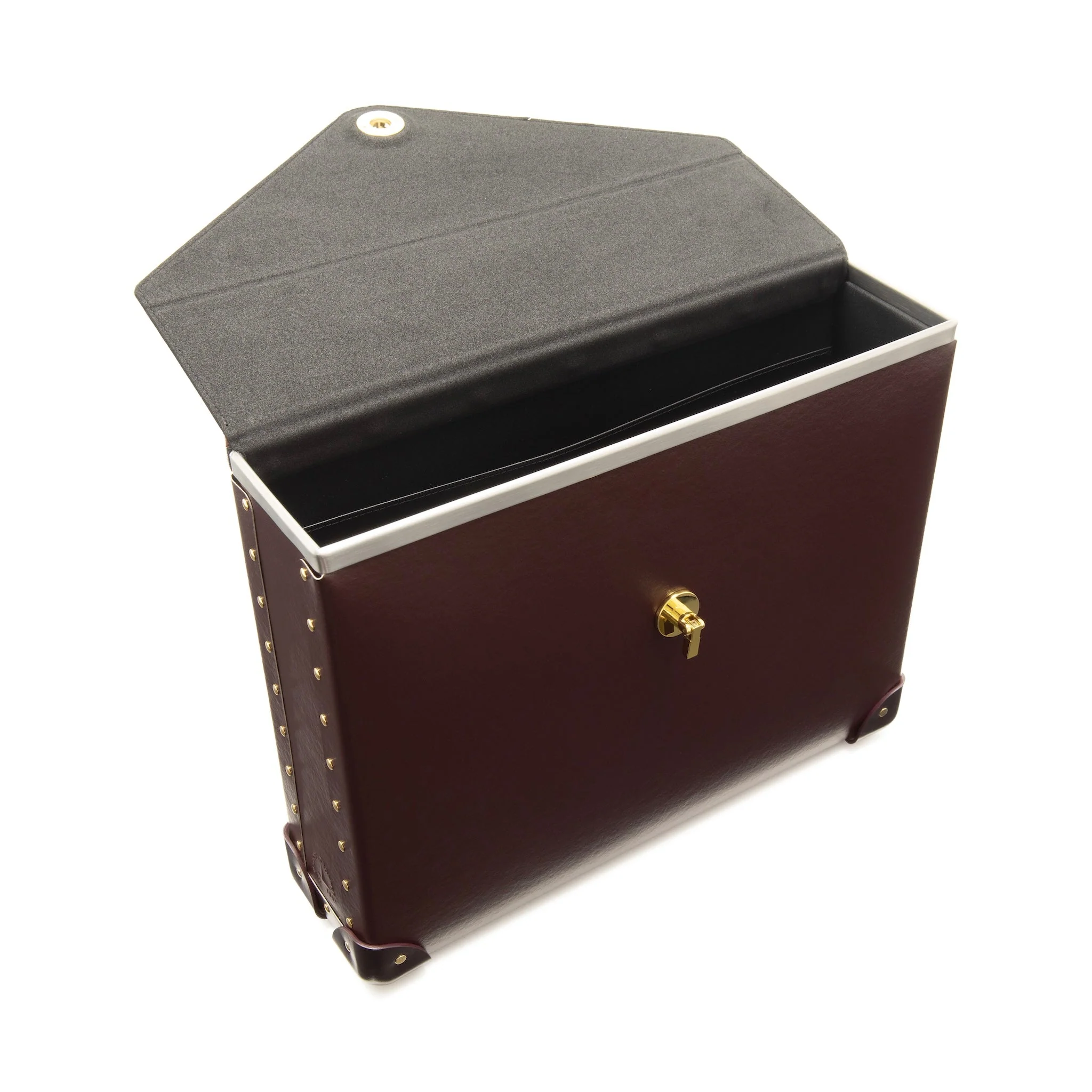 Original · Folio Briefcase | Oxblood/Burgundy/Gold - Image 3