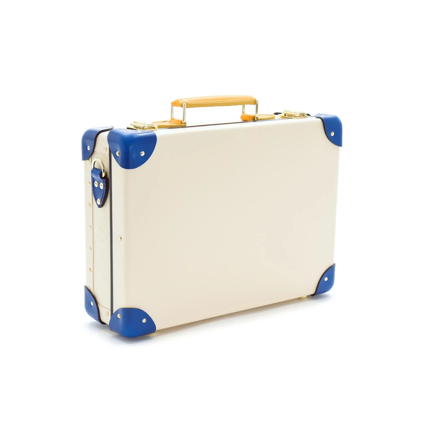 Palm Springs · Small Attaché | Ivory/Cobalt/Gold - Image 2