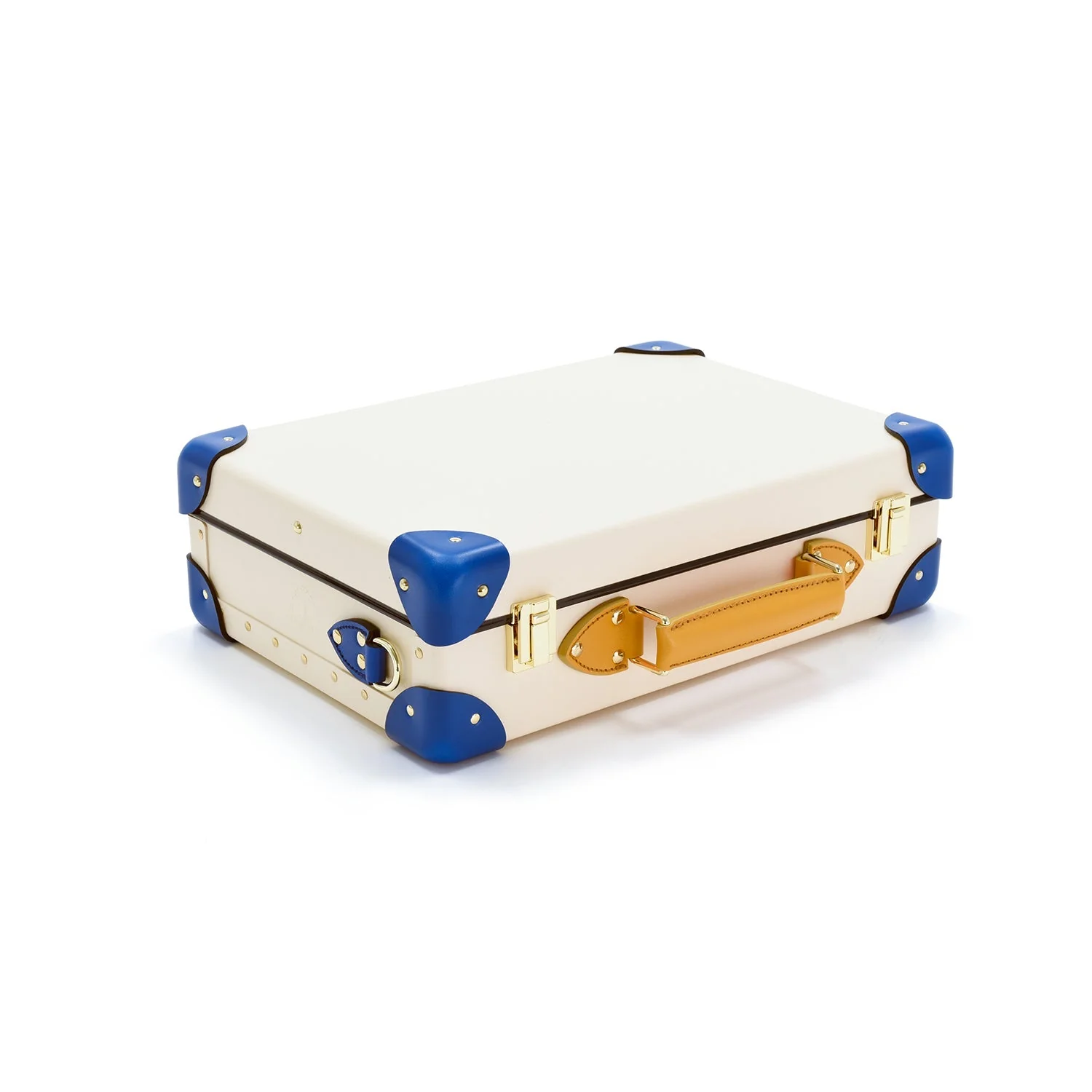 Palm Springs · Small Attaché | Ivory/Cobalt/Gold - Image 7