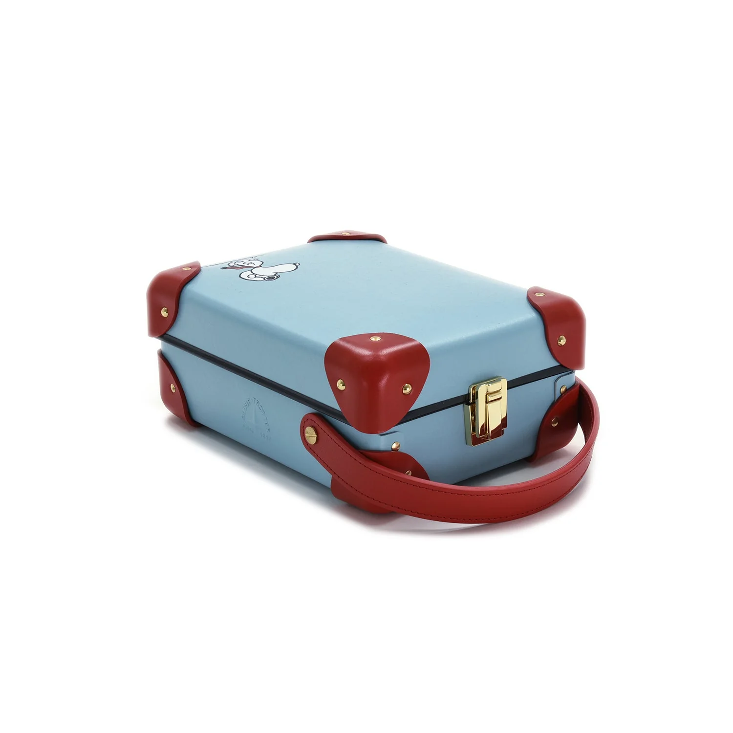 Peanuts · 3-Slot Watch Case | Pastel Blue/Red/Gold - Image 9