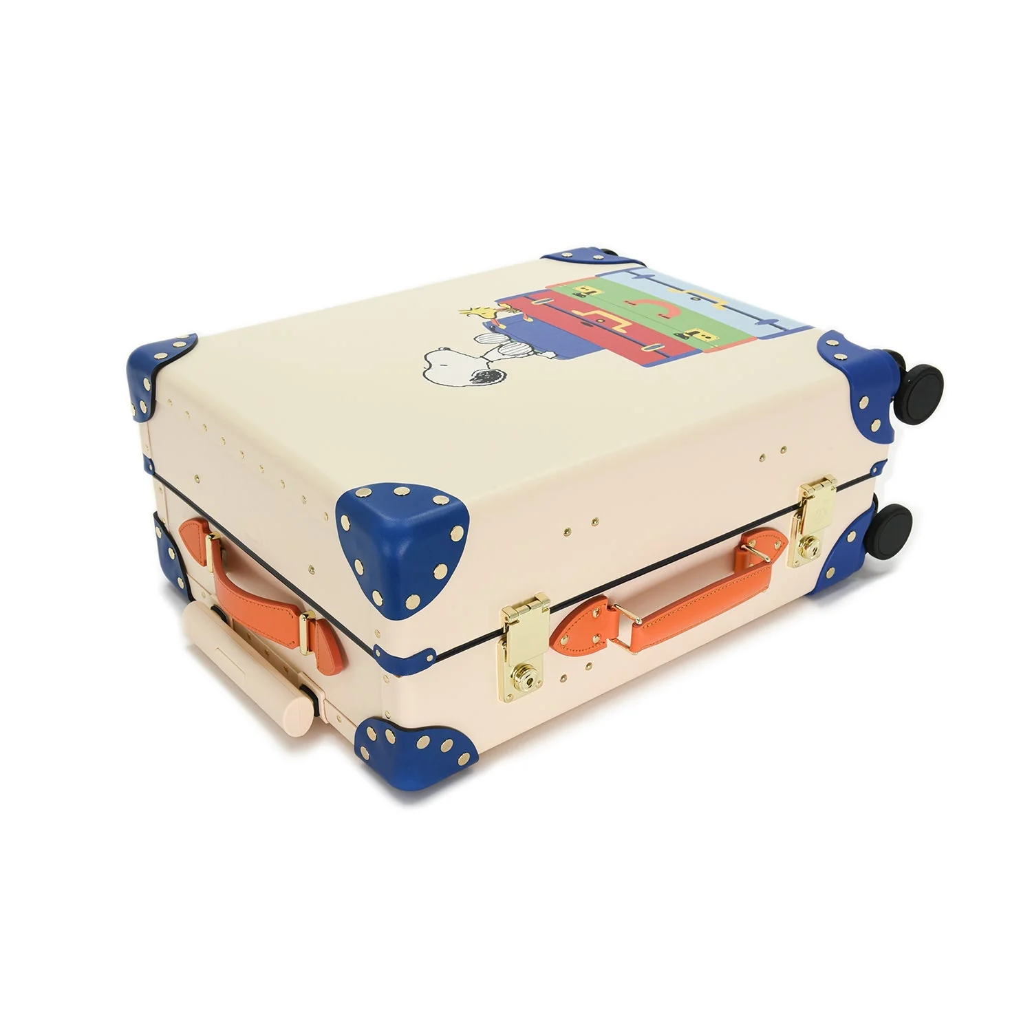 Peanuts · Carry-On - 4 Wheels | Ivory/Cobalt/Gold - Image 4