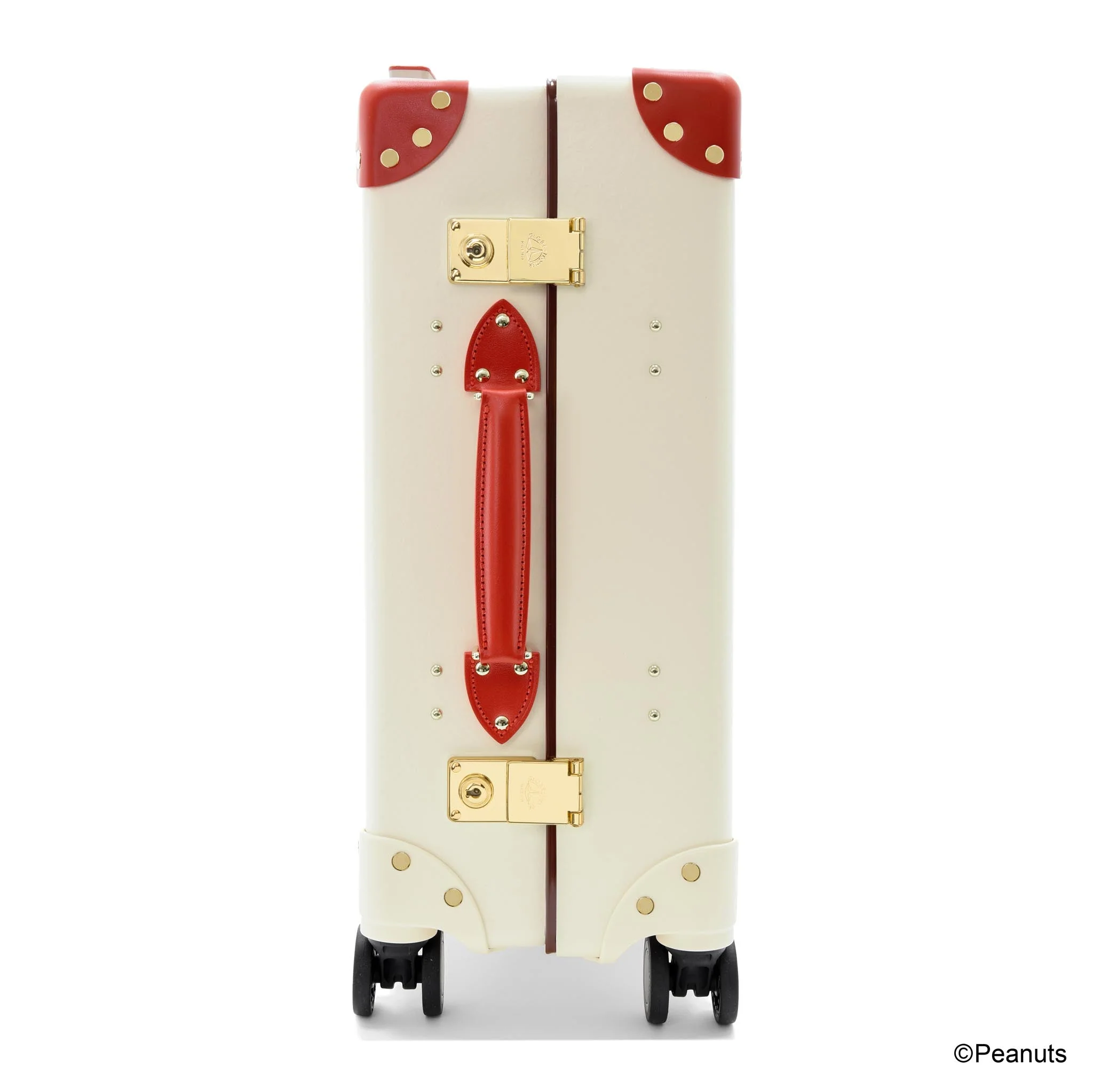 Peanuts · Carry-On - 4 Wheels | Ivory/Red/Gold - Image 6