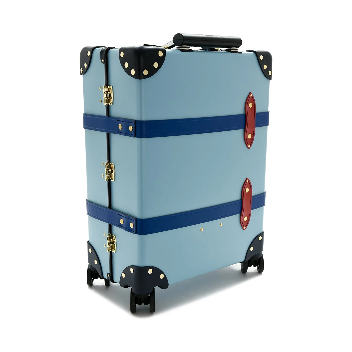 Peanuts · Carry-On - 4 Wheels | Pastel Blue/Red/Gold - Image 3