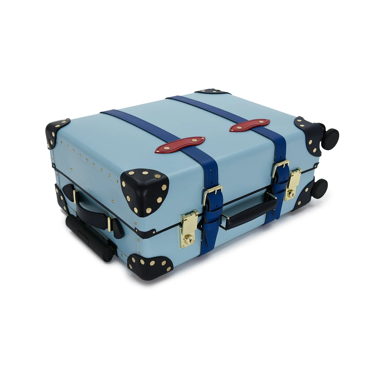 Peanuts · Carry-On - 4 Wheels | Pastel Blue/Red/Gold - Image 4