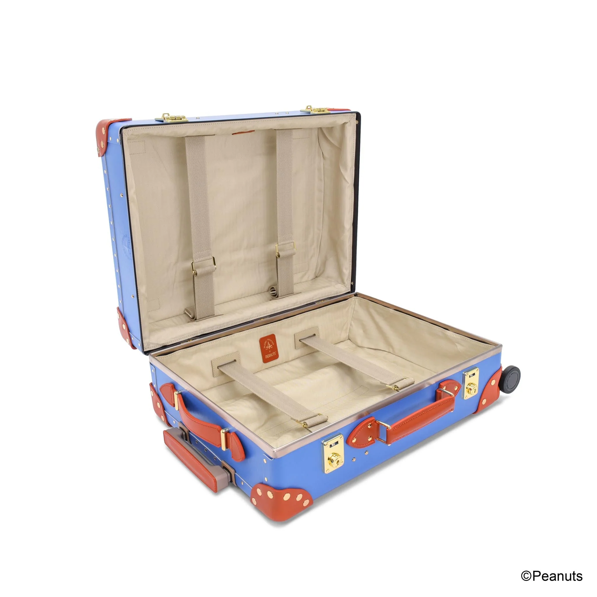 Peanuts · Carry-On - 4 Wheels | Royal Blue/Orange/Gold - Image 10