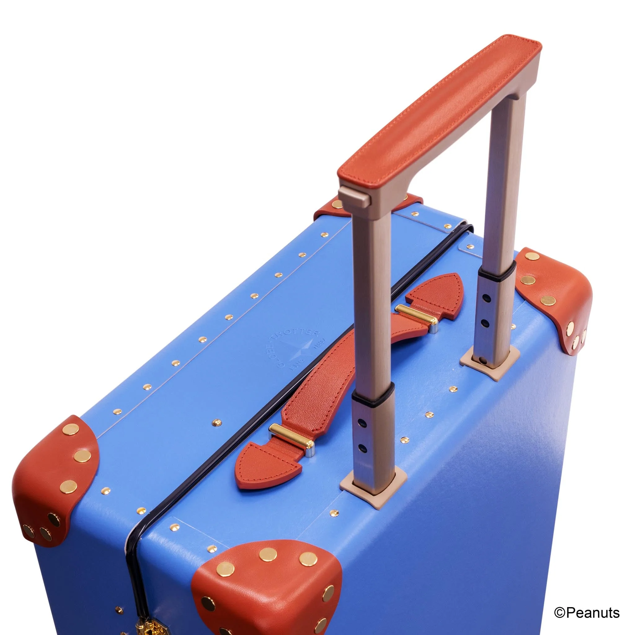 Peanuts · Carry-On - 4 Wheels | Royal Blue/Orange/Gold - Image 8