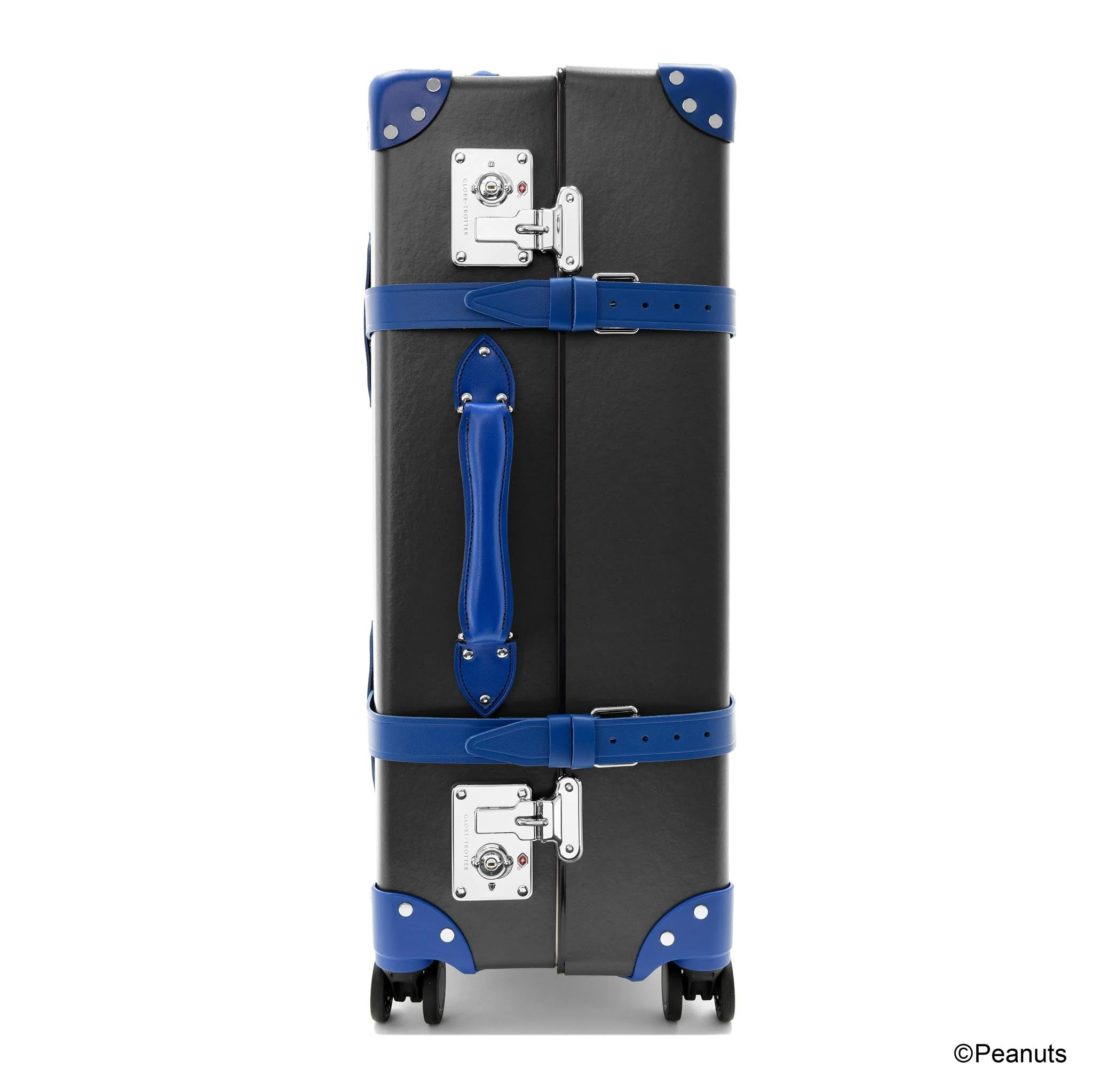 Peanuts · Large Check-In - 4 Wheels | Charcoal/Cobalt/Chrome - Image 5