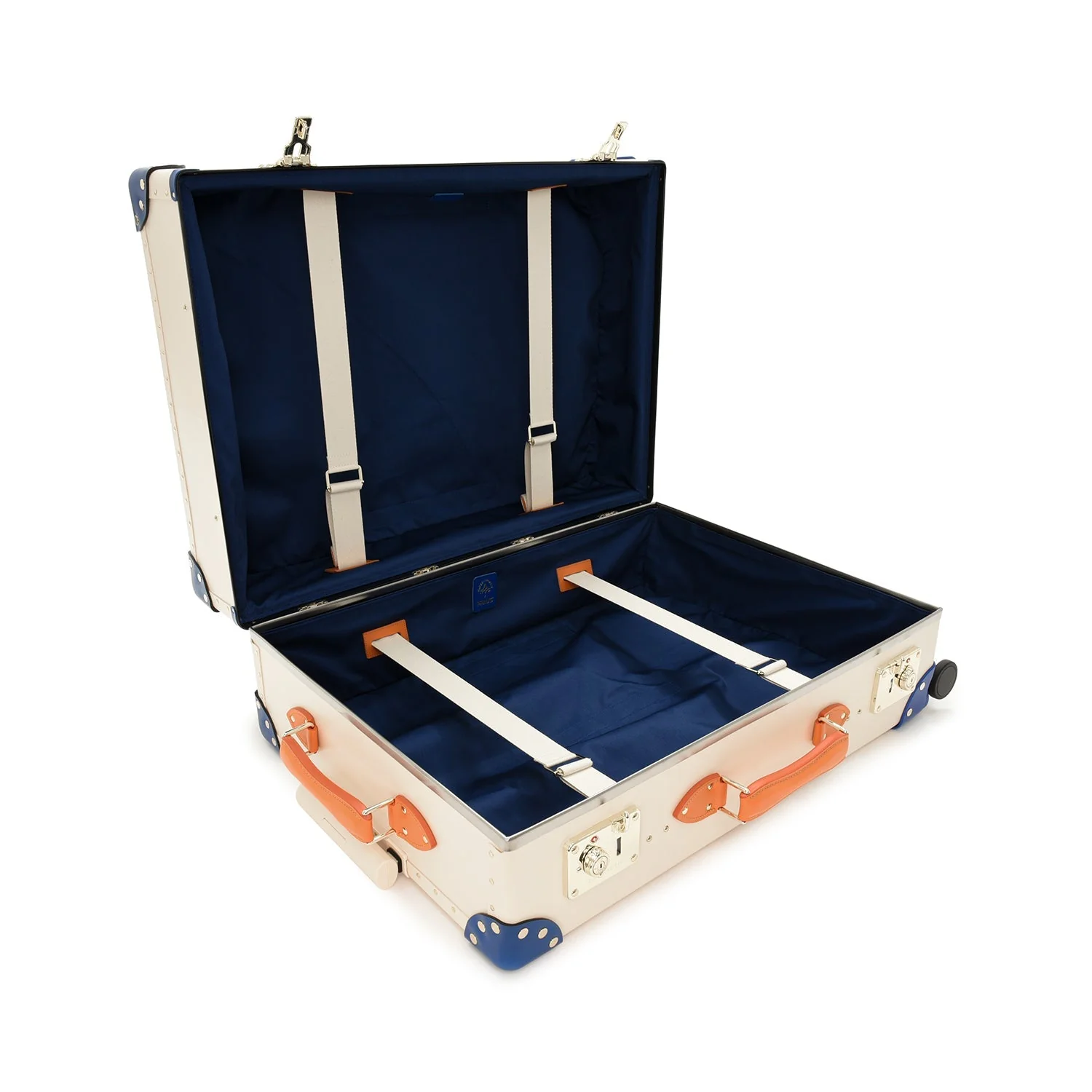Peanuts · Large Check-In - 4 Wheels | Ivory/Cobalt/Gold - Image 8