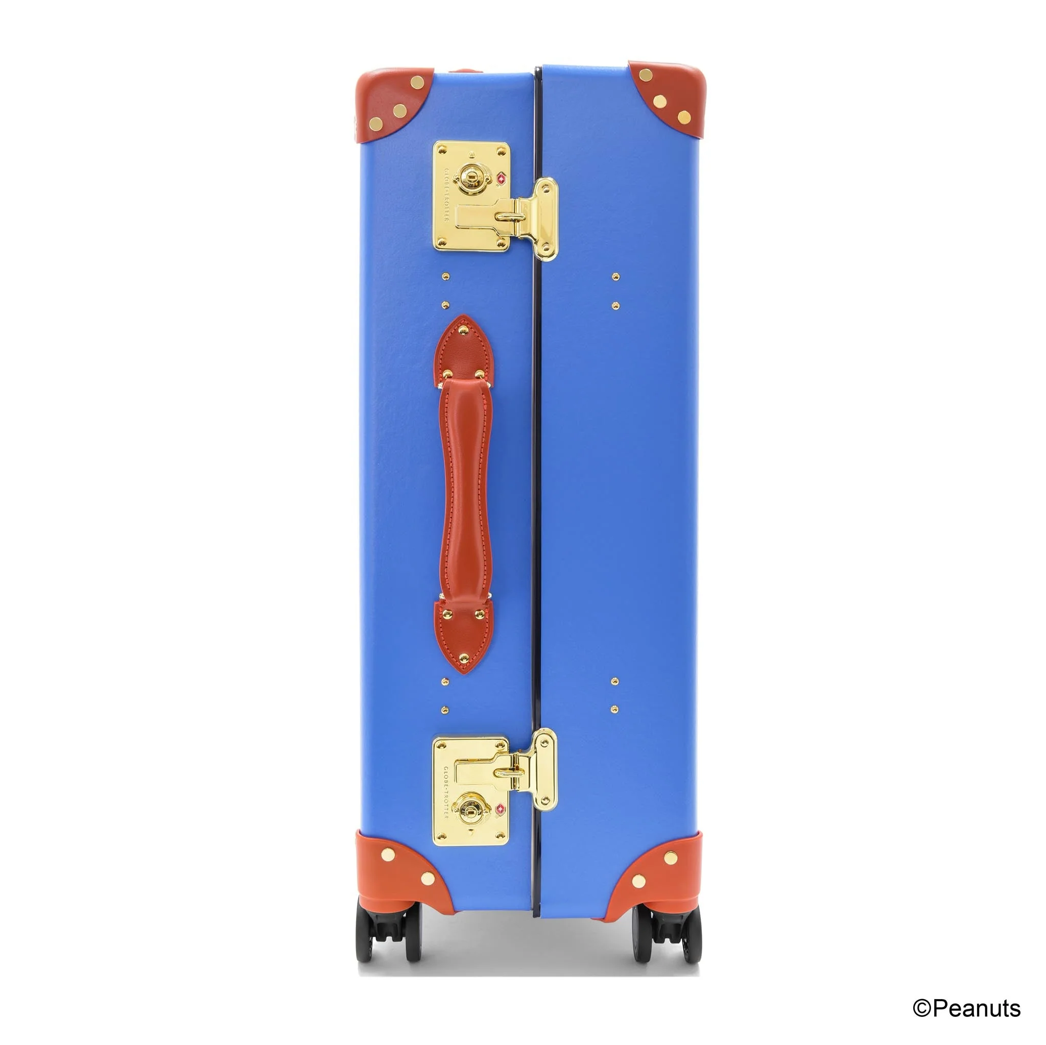 Peanuts · Large Check-In - 4 Wheels | Royal Blue/Orange/Gold - Image 4