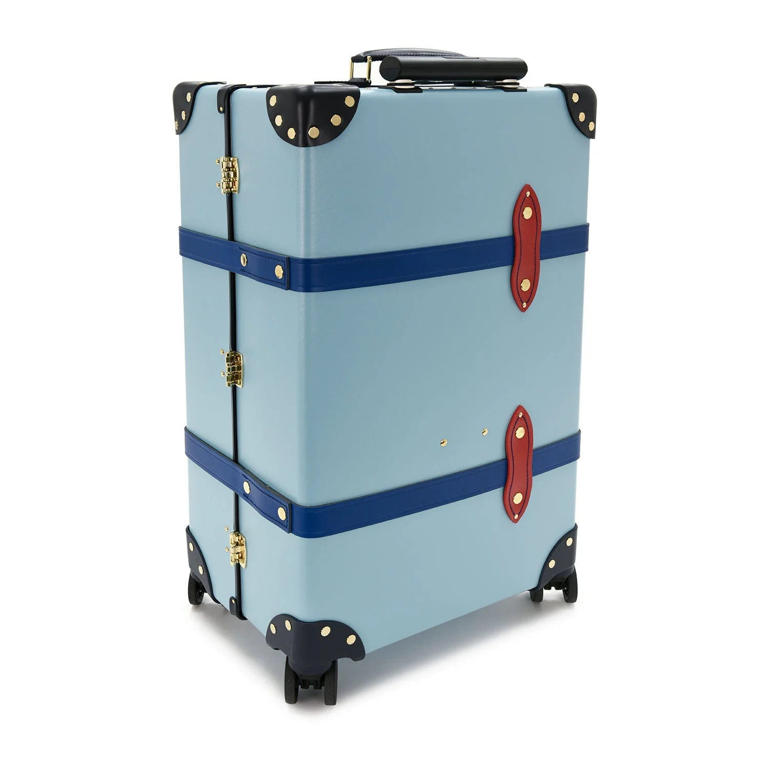 Peanuts · Medium Check-In - 4 Wheels | Pastel Blue/Red/Gold - Image 3