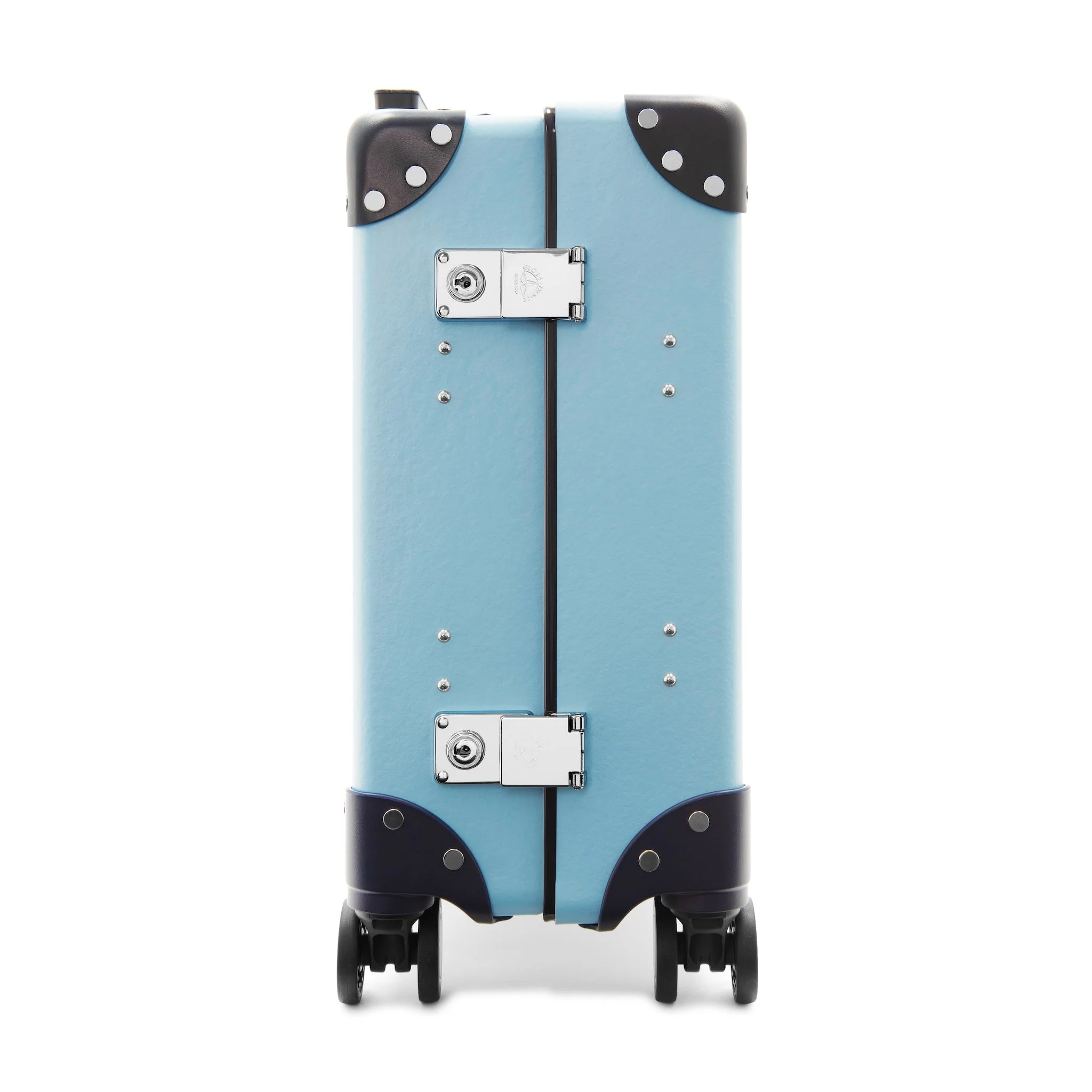 Peanuts 75th Anniversary · Pilots Case - 4 Wheels | Pastel Blue/Navy/Chrome - Image 4