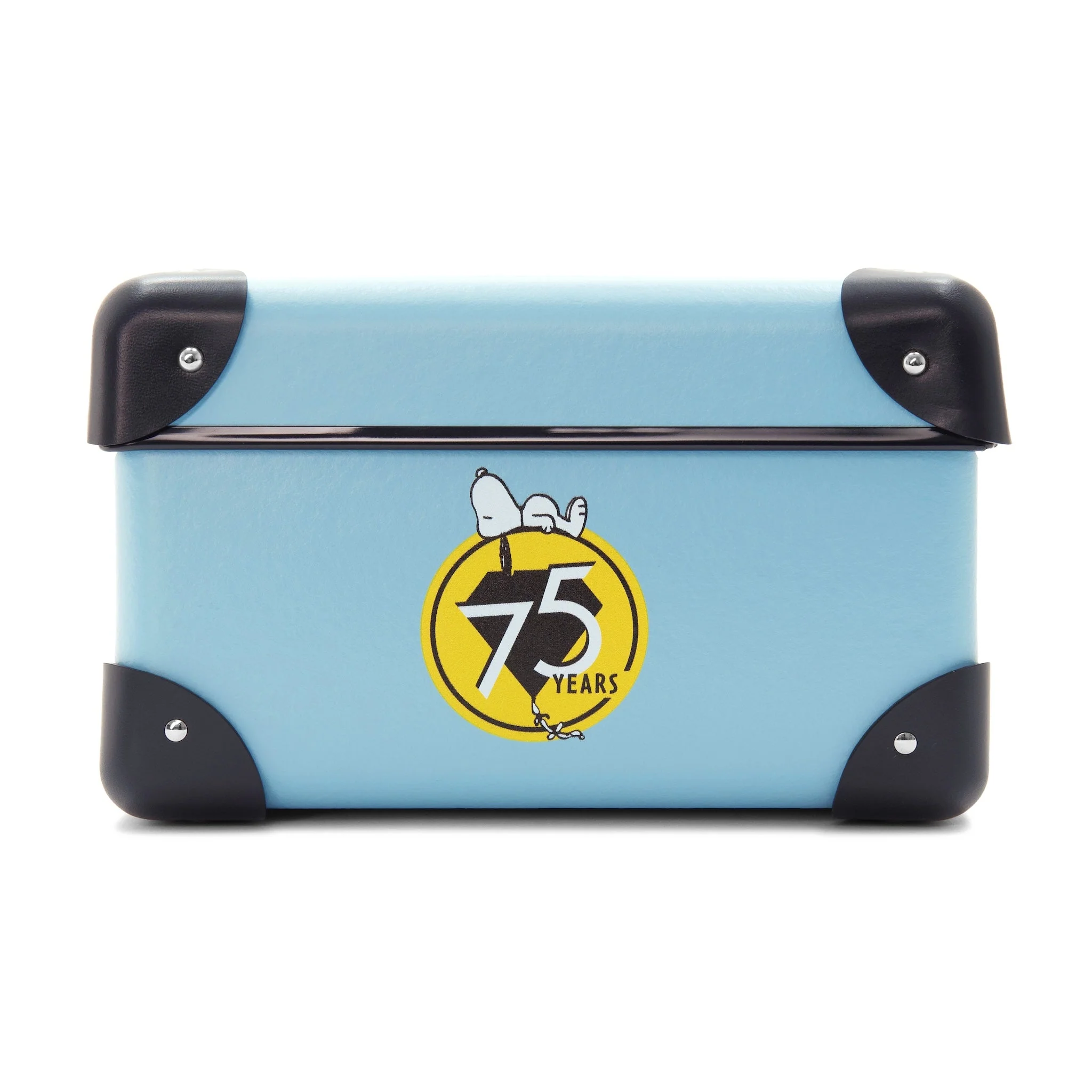 Peanuts 75th Anniversary · Small Storage Box | Pastel Blue/Navy/Chrome - Image 5