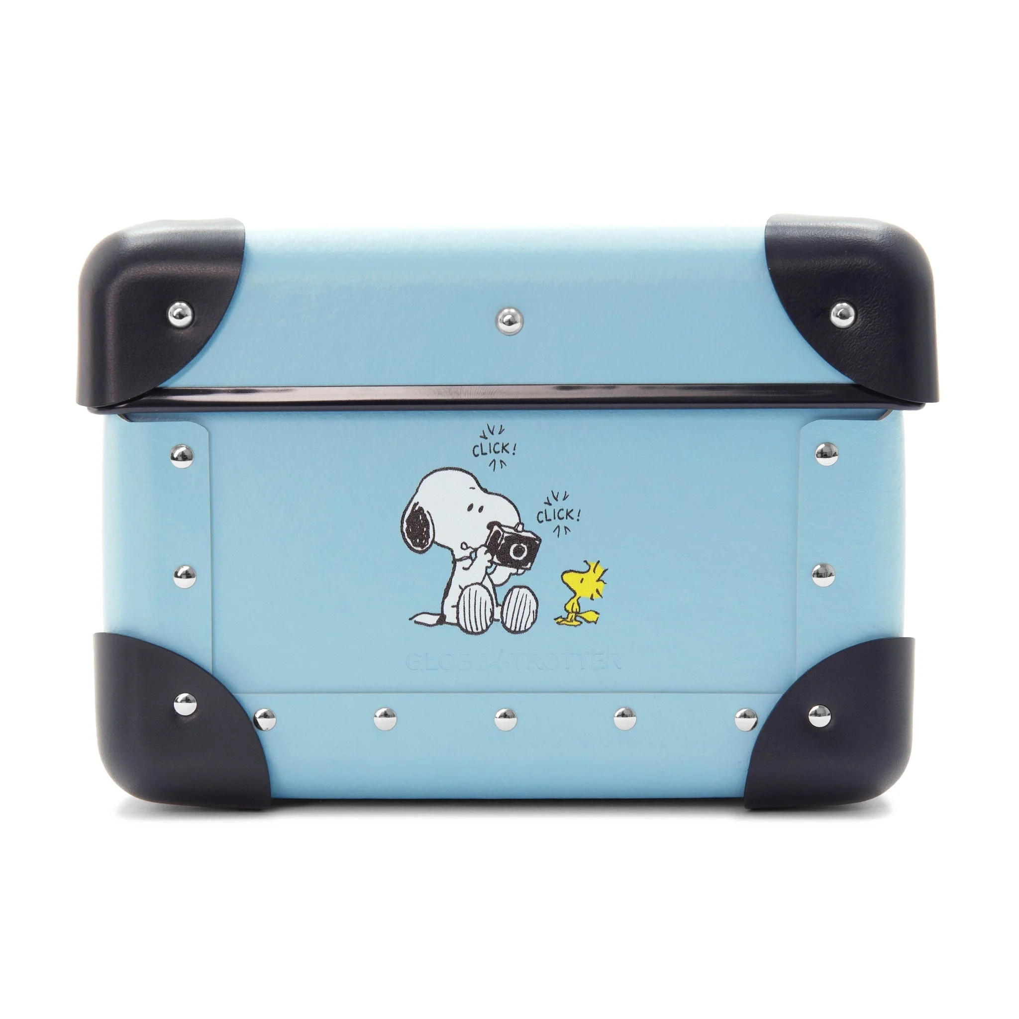 Peanuts 75th Anniversary · Small Storage Box | Pastel Blue/Navy/Chrome - Image 6