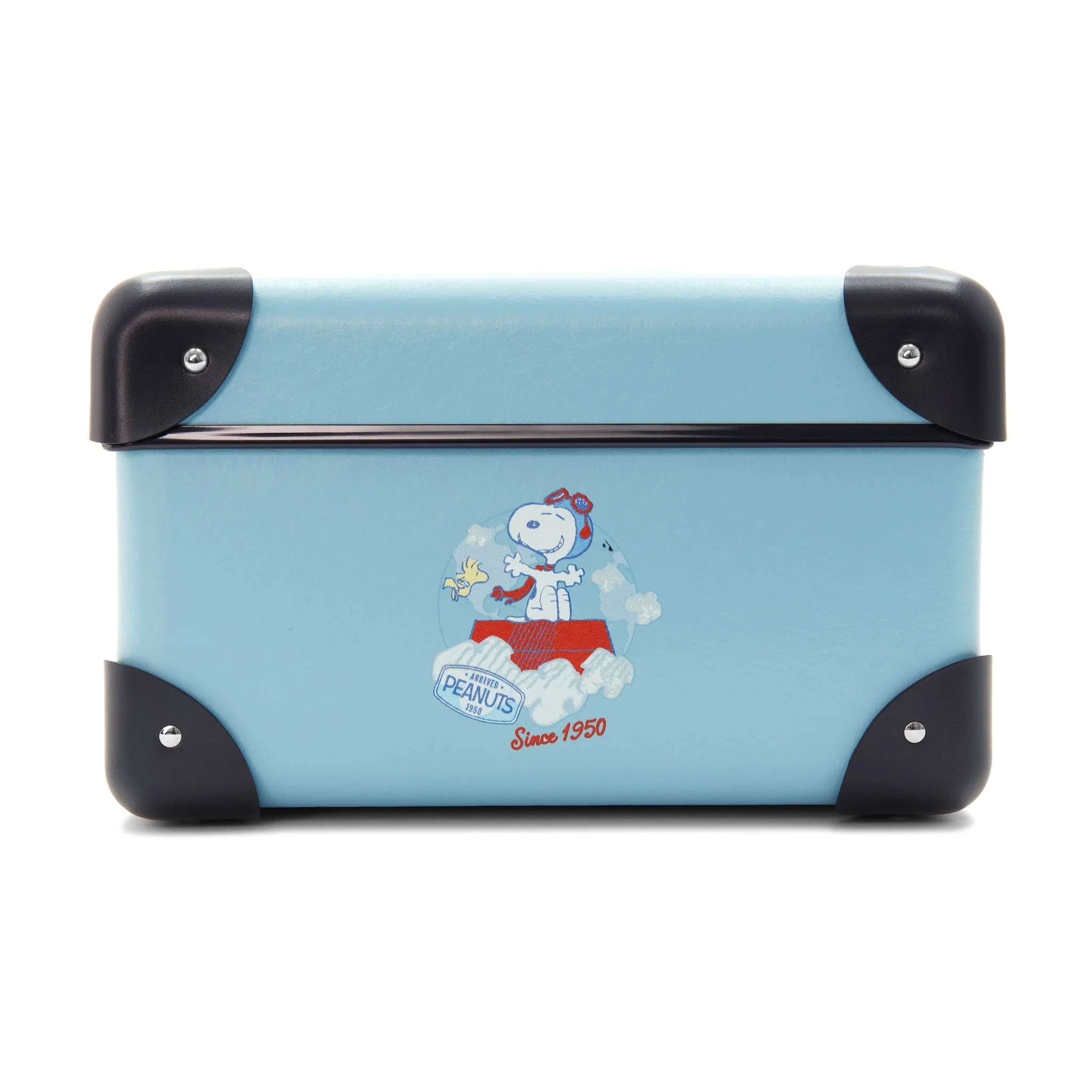 Peanuts 75th Anniversary · Small Storage Box | Pastel Blue/Navy/Chrome - Image 7
