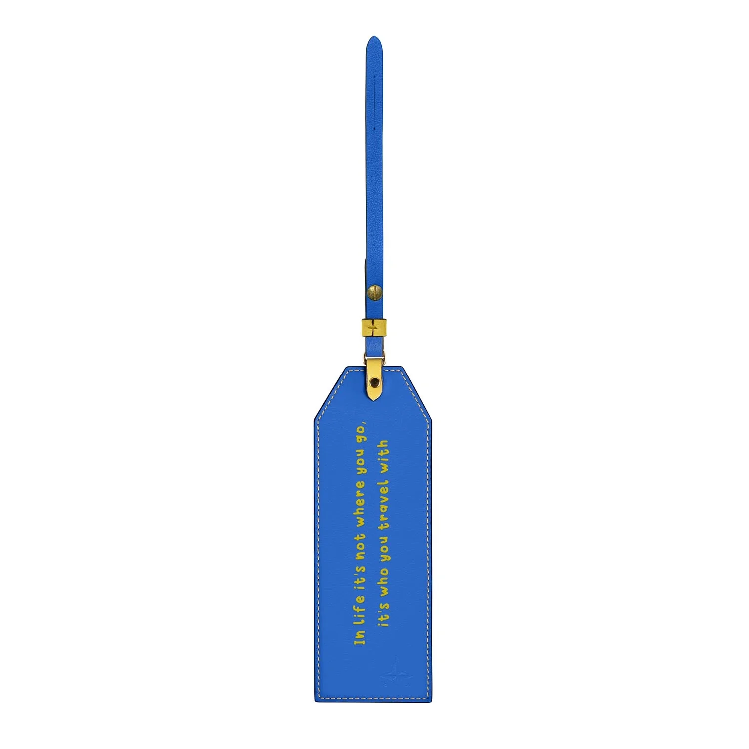 Peanuts · Luggage Label | Orange/Blue/Gold - Image 2