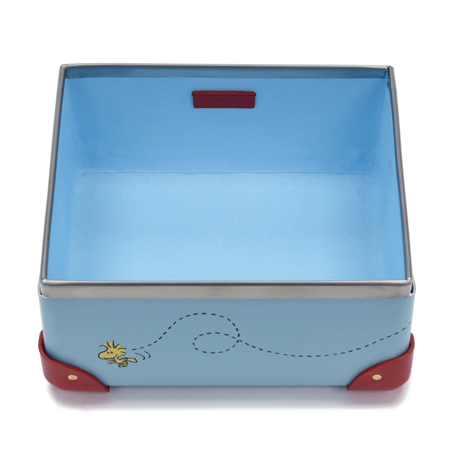 Peanuts · Small Storage Box | Pastel Blue/Red/Gold - Image 4
