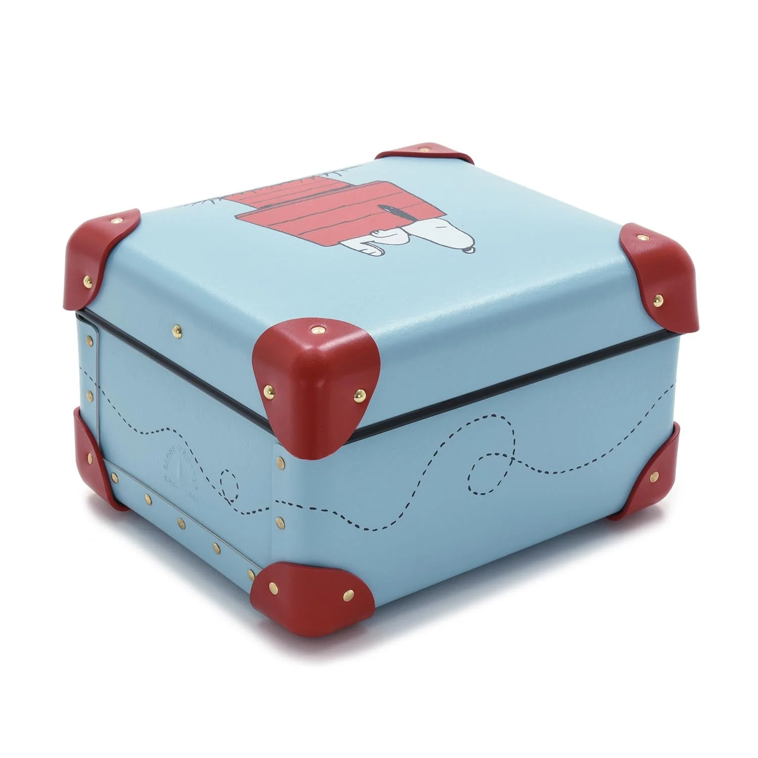 Peanuts · Small Storage Box | Pastel Blue/Red/Gold - Image 7