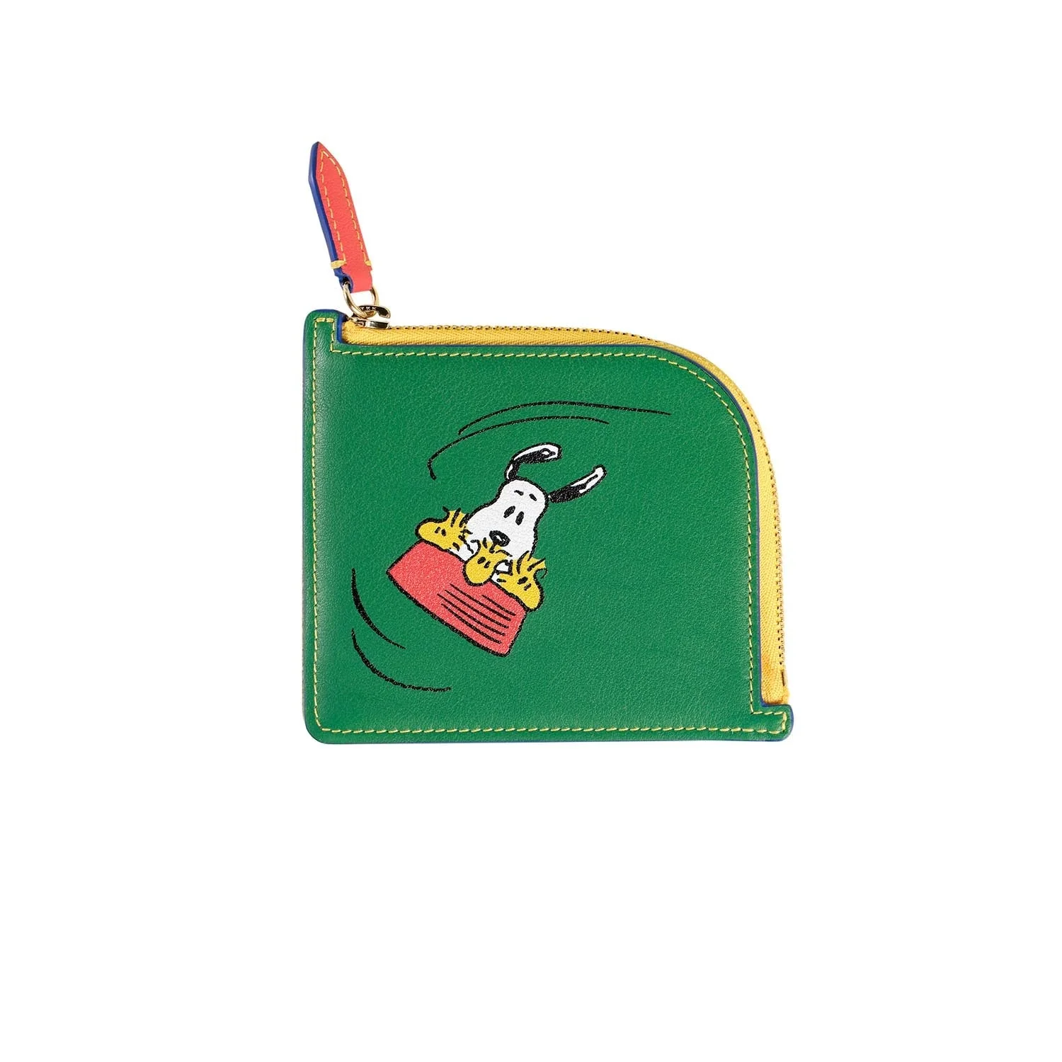 Peanuts · Zipped Wallet | Green