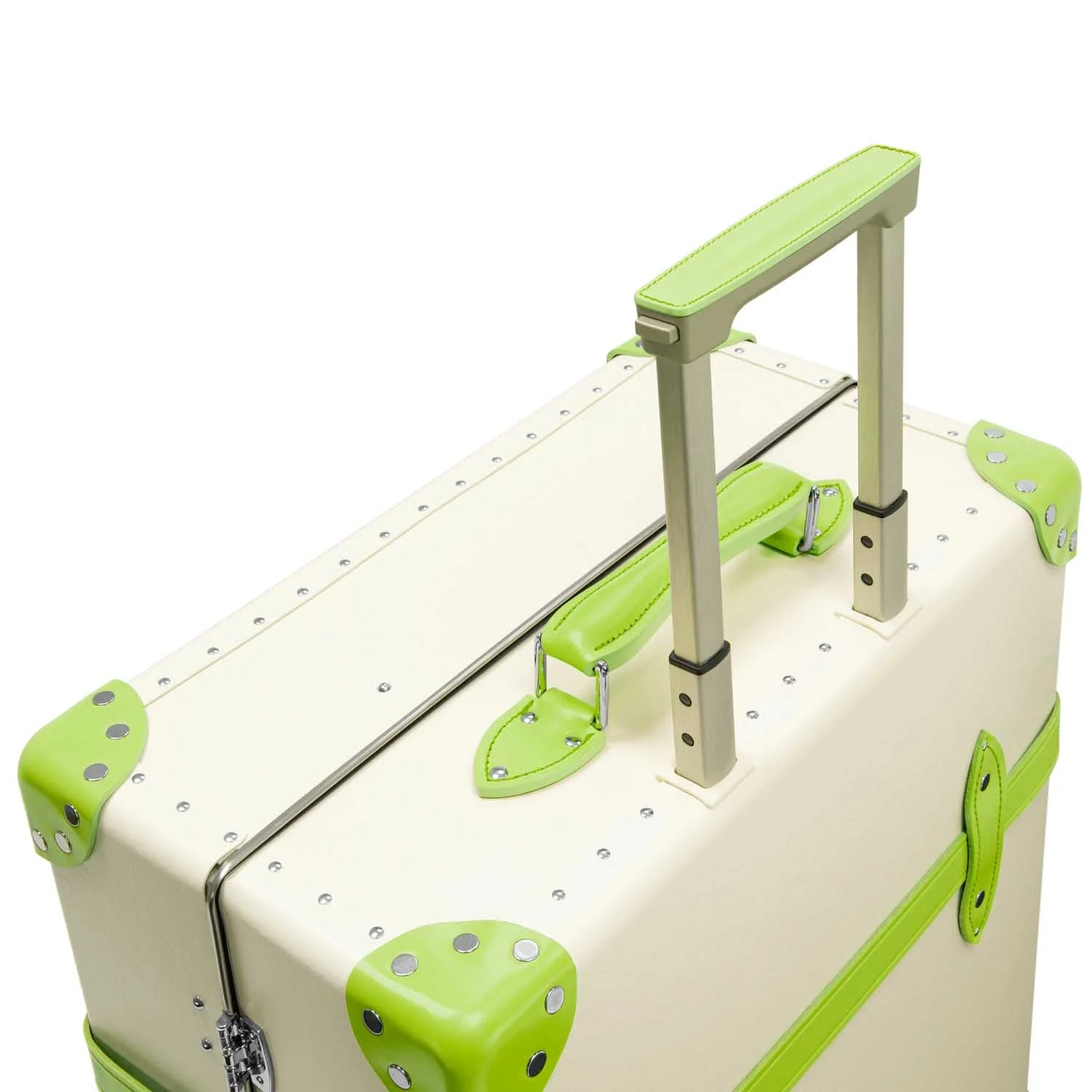 Centenary · Large Check-In - 4 Wheels | Ivory/Parrot Green/Chrome - Image 6