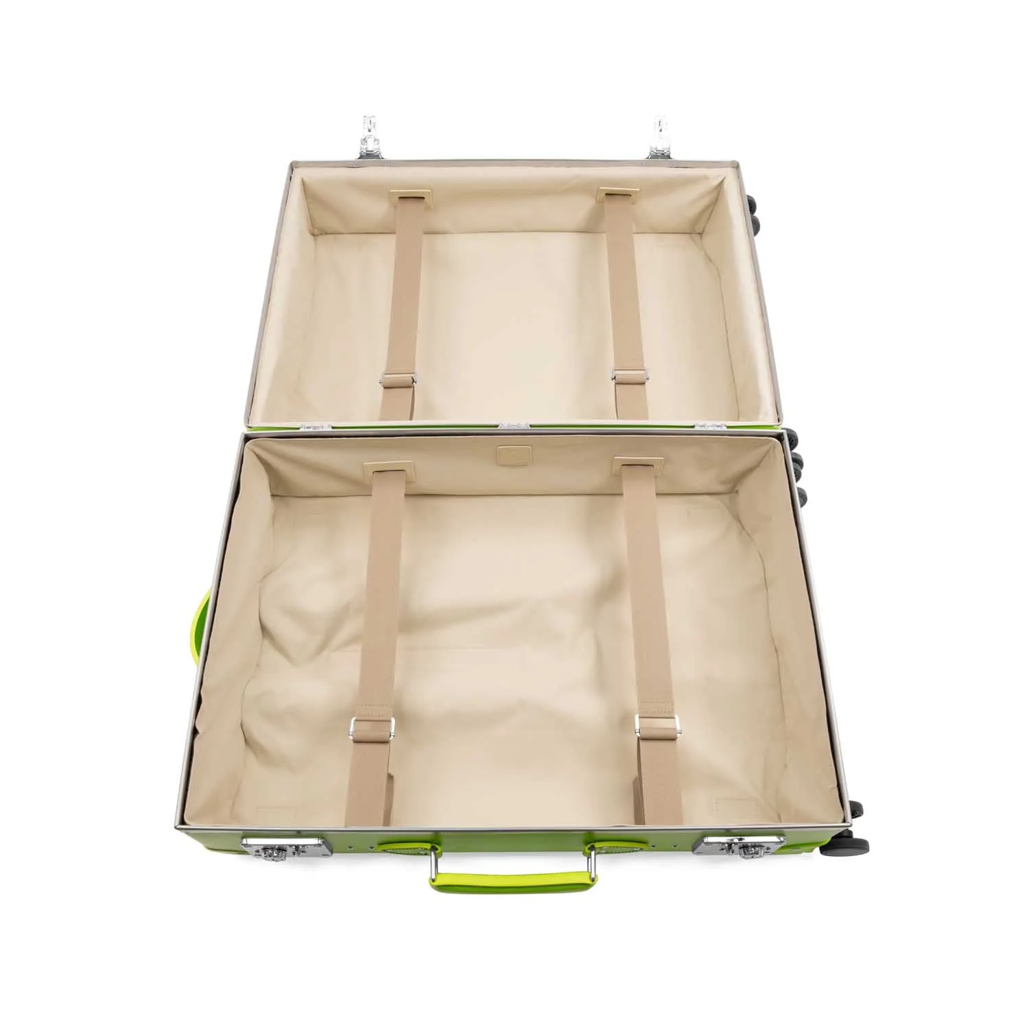 Original · Large Check-In - 4 Wheels | Parrot Green/Parrot Green/Chrome - Image 8