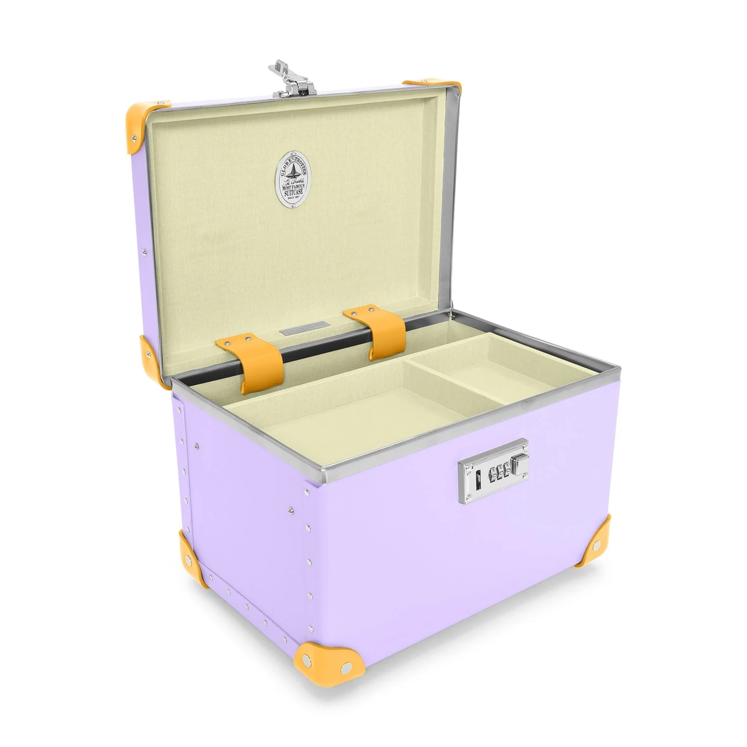 Centenary · Vanity Case | Lavender/Warm Yellow/Chrome - Image 3