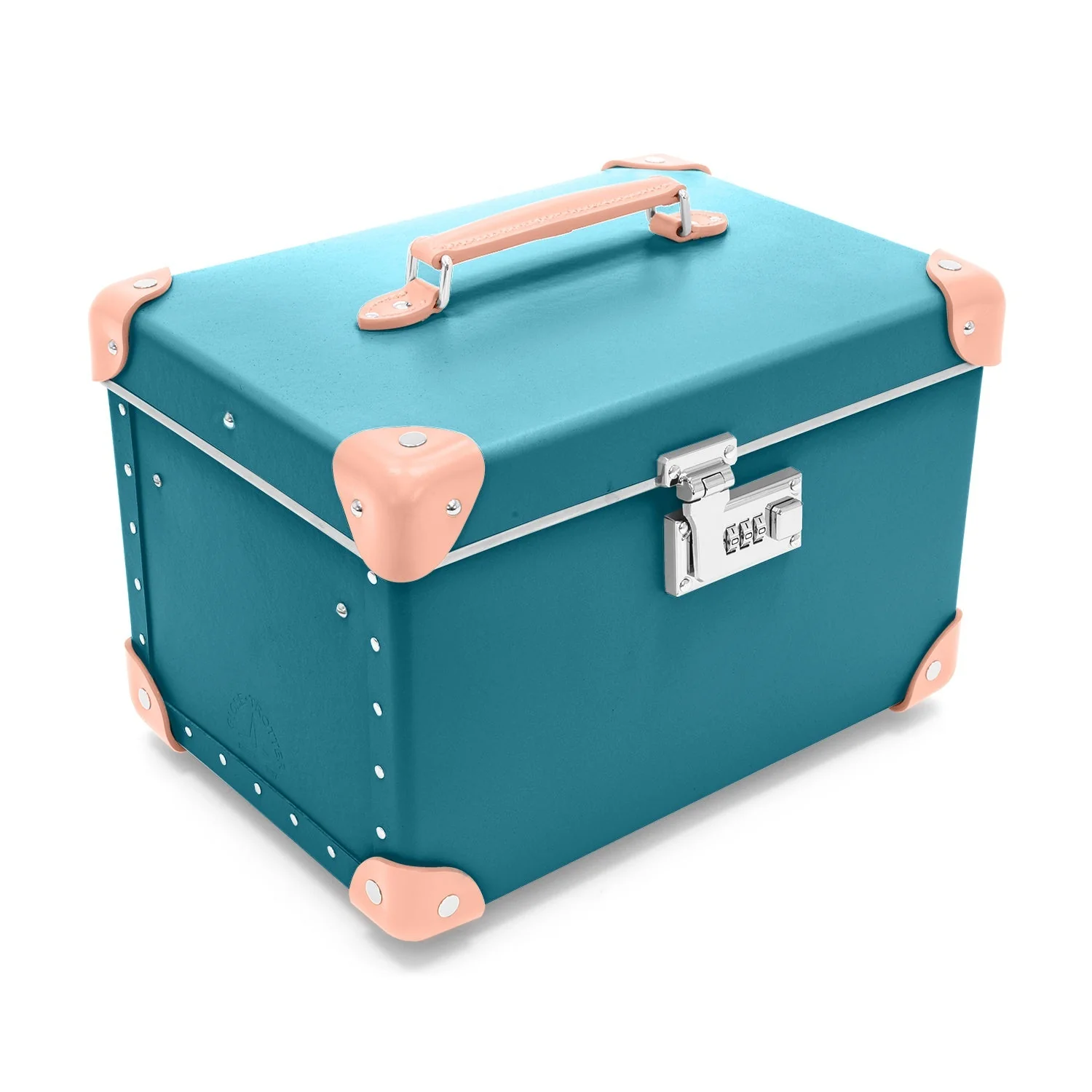 Centenary · Vanity Case | Peacock Blue/Desert Rose/Chrome - Image 4