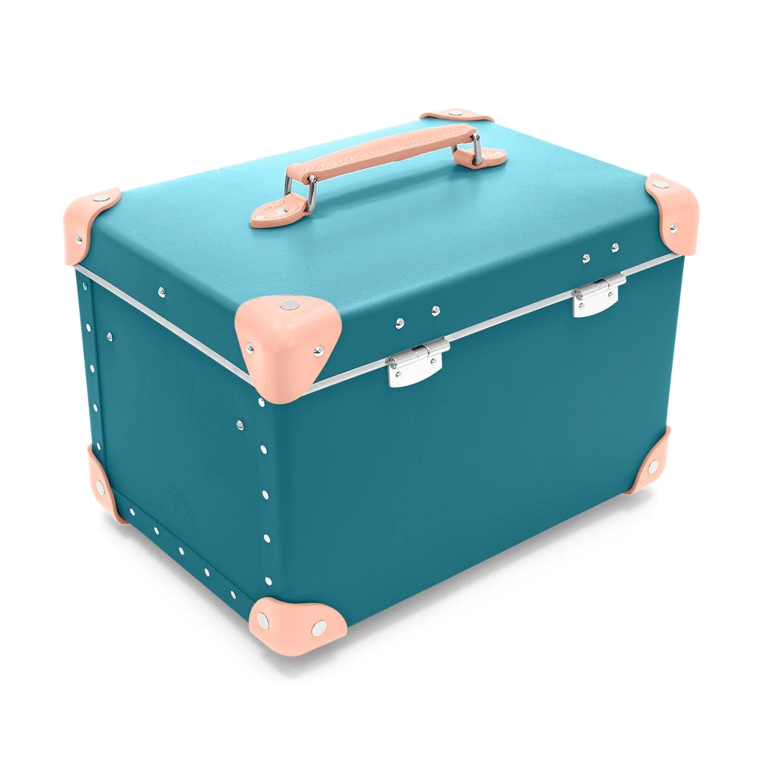 Centenary · Vanity Case | Peacock Blue/Desert Rose/Chrome - Image 5