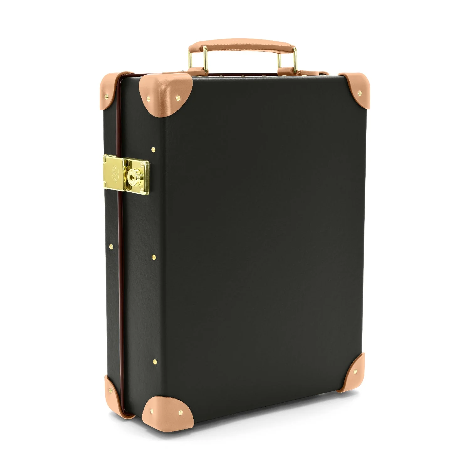Safari · 12-Slot Watch Case | Brown/Natural/Gold - Image 5