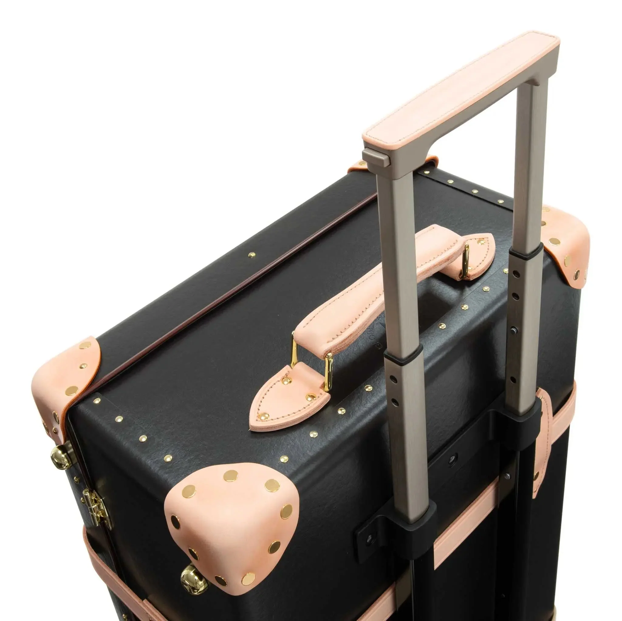Safari · Large Check-In - 2 Wheels | Brown/Natural/Gold - Image 6