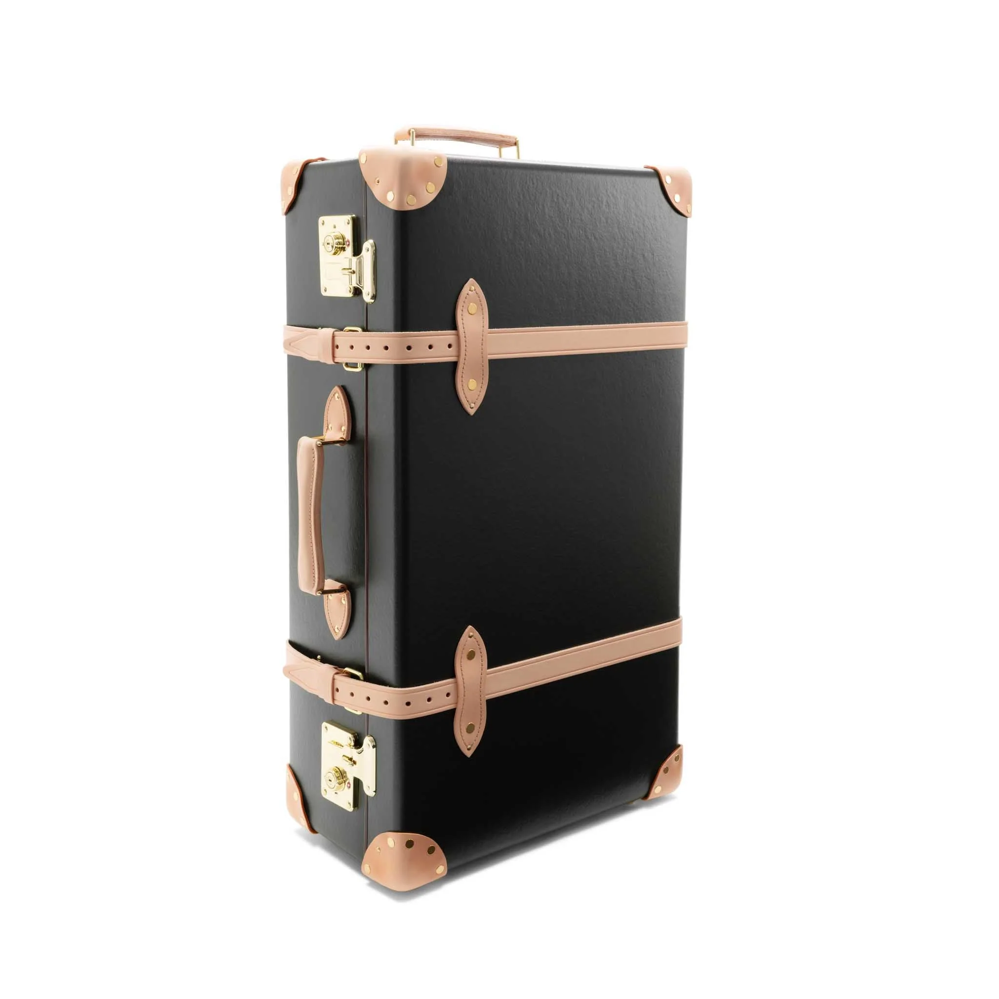 Safari · Large Suitcase | Brown/Natural/Gold - Image 3