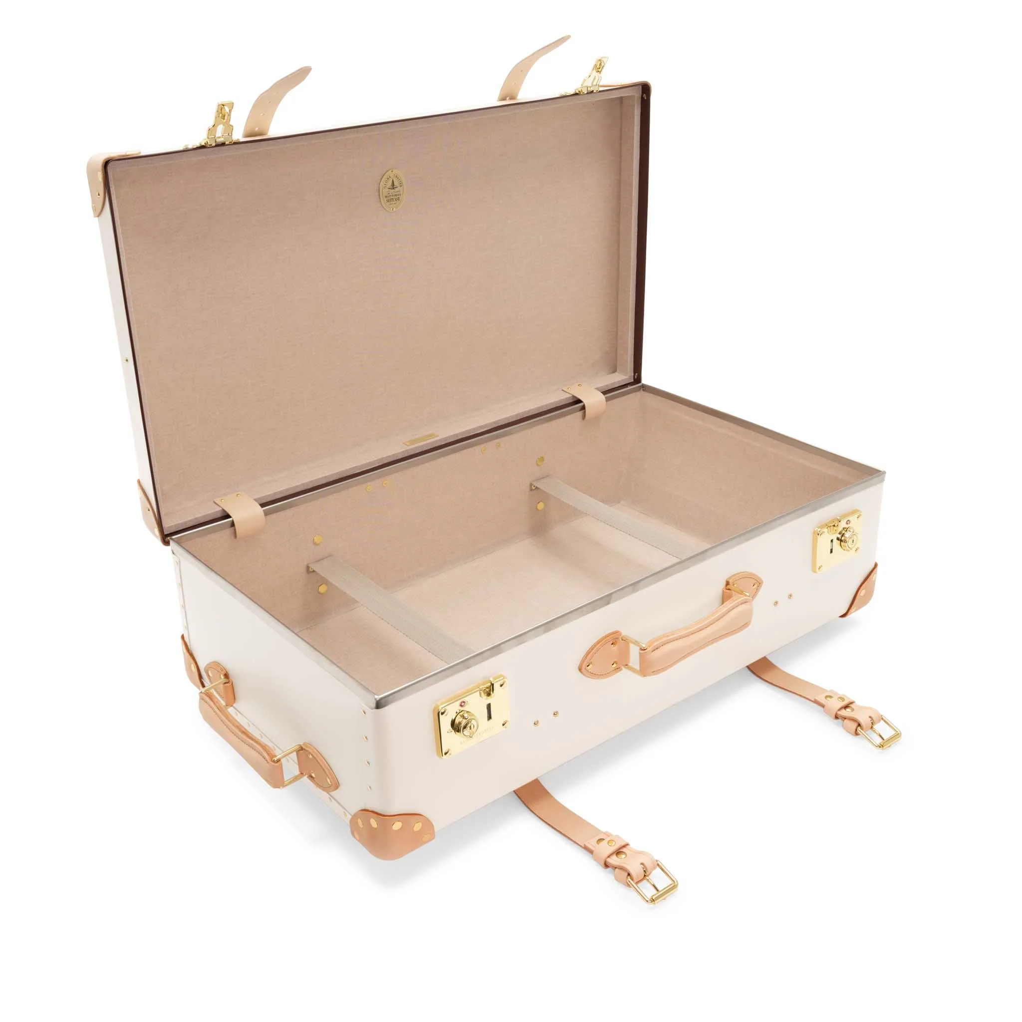 Safari · Large Suitcase | Ivory/Natural/Gold - Image 3
