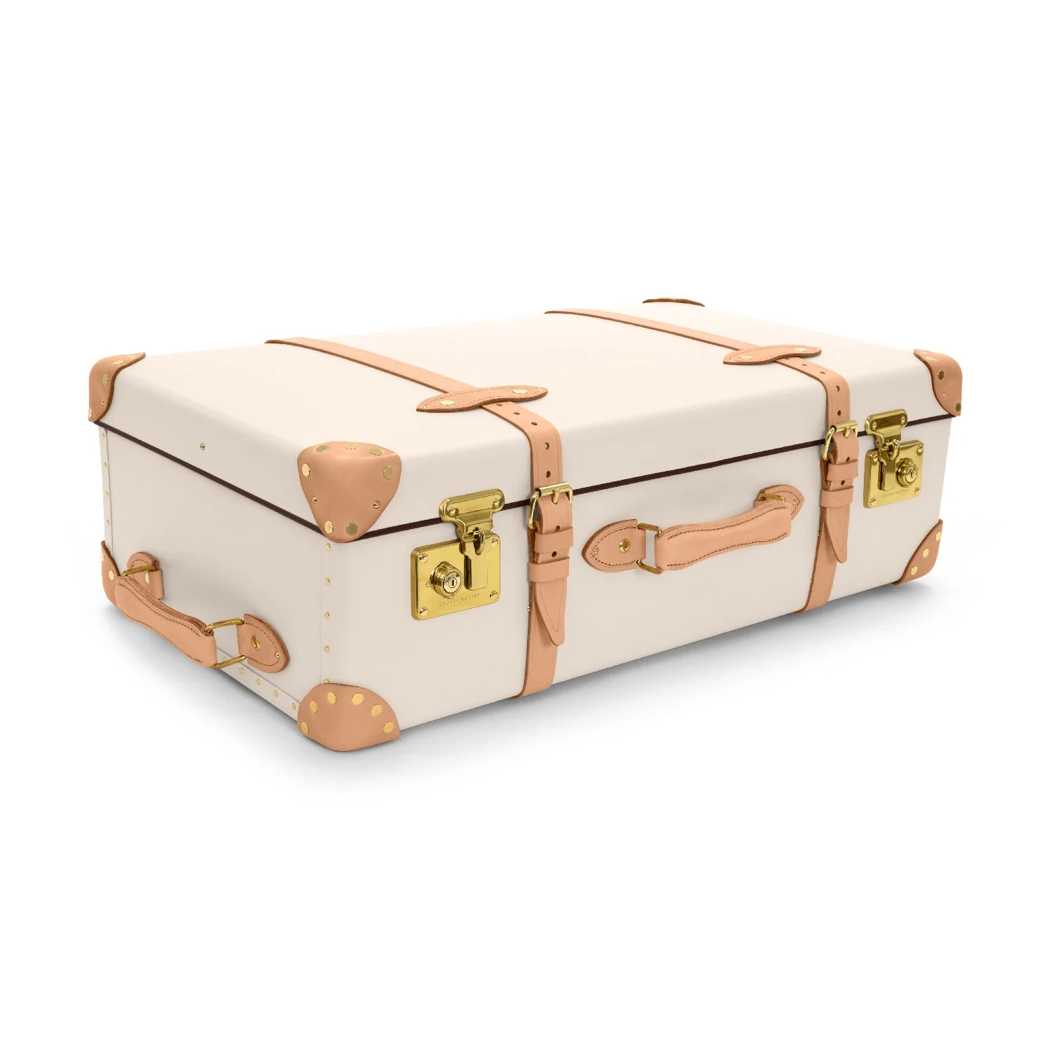 Safari · Large Suitcase | Ivory/Natural/Gold - Image 4